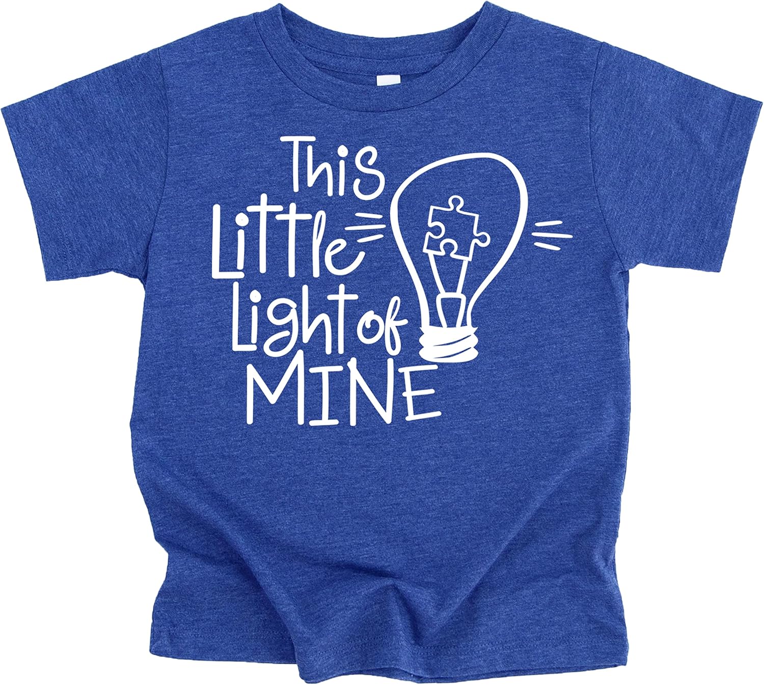 This Little Light of Mine Autism Awareness Shirt for Baby & Toddler Youth Boys & Girls