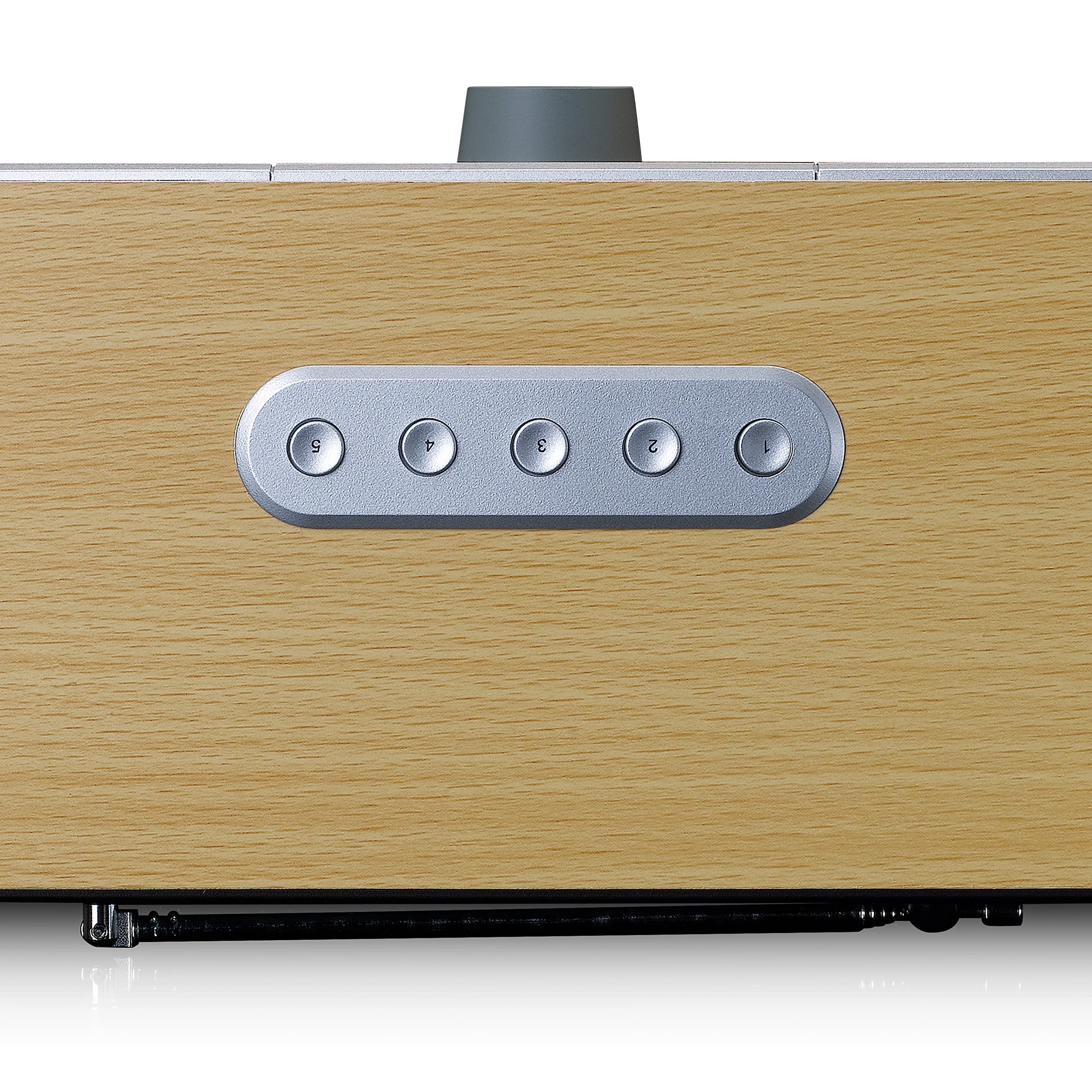 Lenco DIR-141 radio internetowe – DAB+ – Bluetooth – połączenie Wi-Fi – dwa czasy budzenia – 2 x 5 W RMS – Spotify Connect – drewno