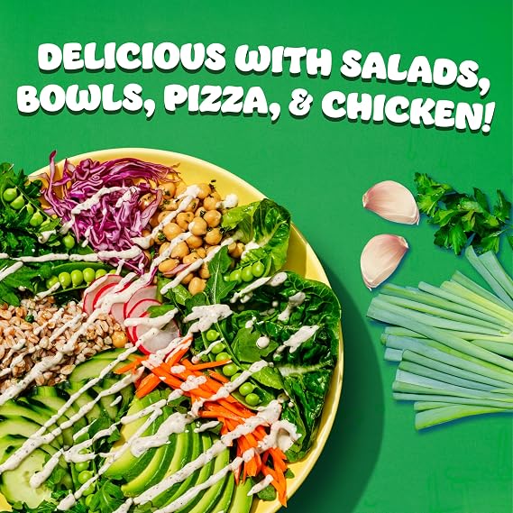 Hidden Valley Green Goddess Ranch Topping and Dressing, 16 Fluid Ounce Bottle (Package May Vary)