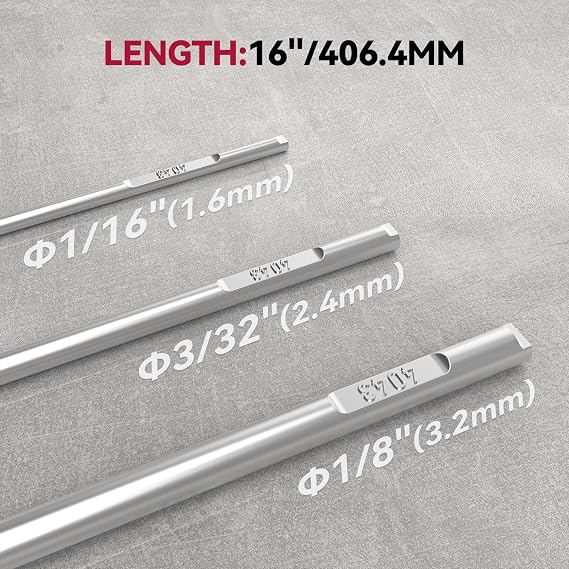ARCCAPTAIN ER4043 Aluminum TIG Welding Rod, 3/32 x 16 5LB