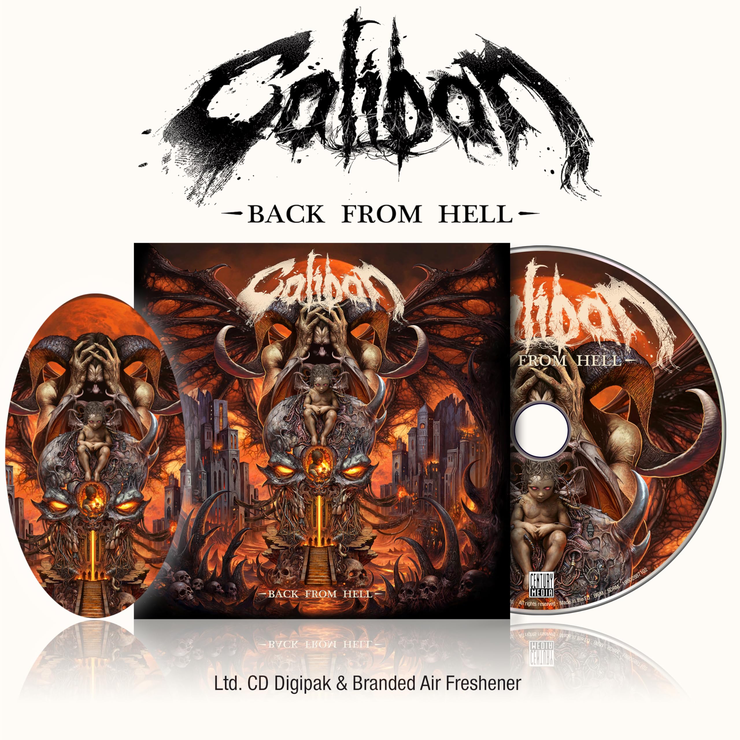 Caliban - Back from Hell (Century Media) CD Album