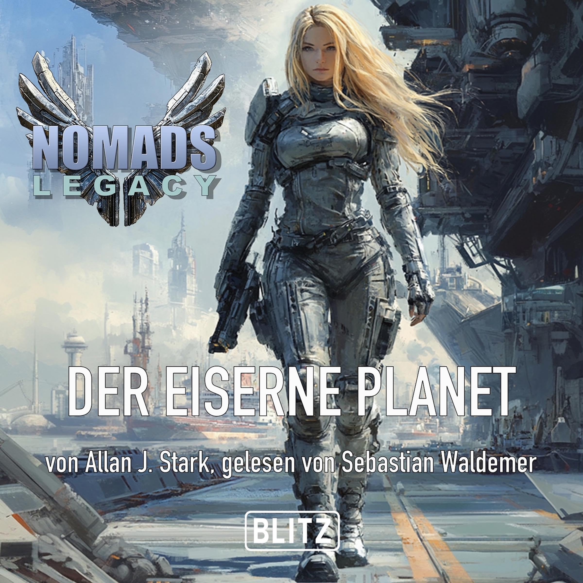 Cover art for Der eiserne Planet