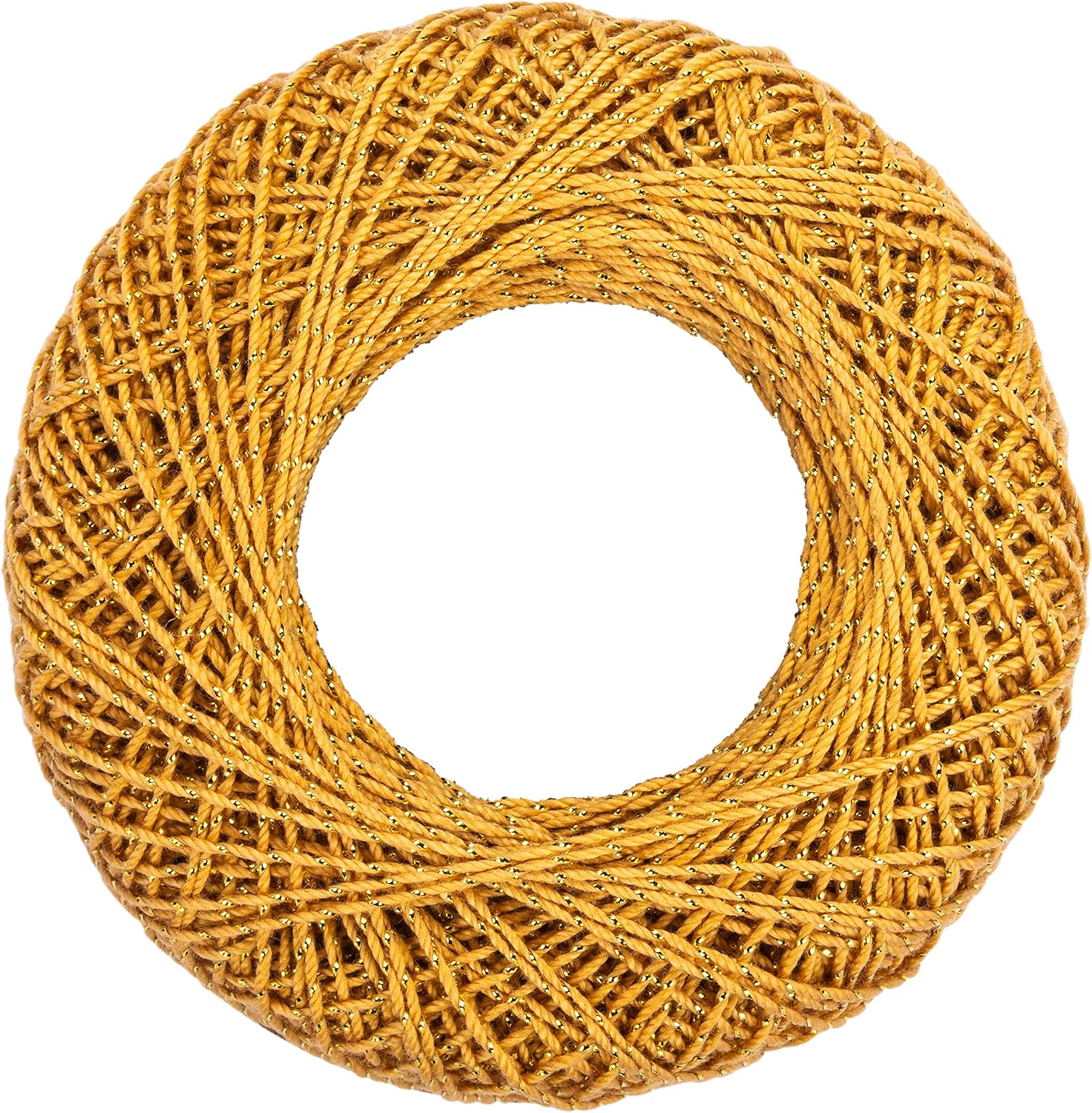 Coats Crochet Metallic Crochet Thread, 10, Gold