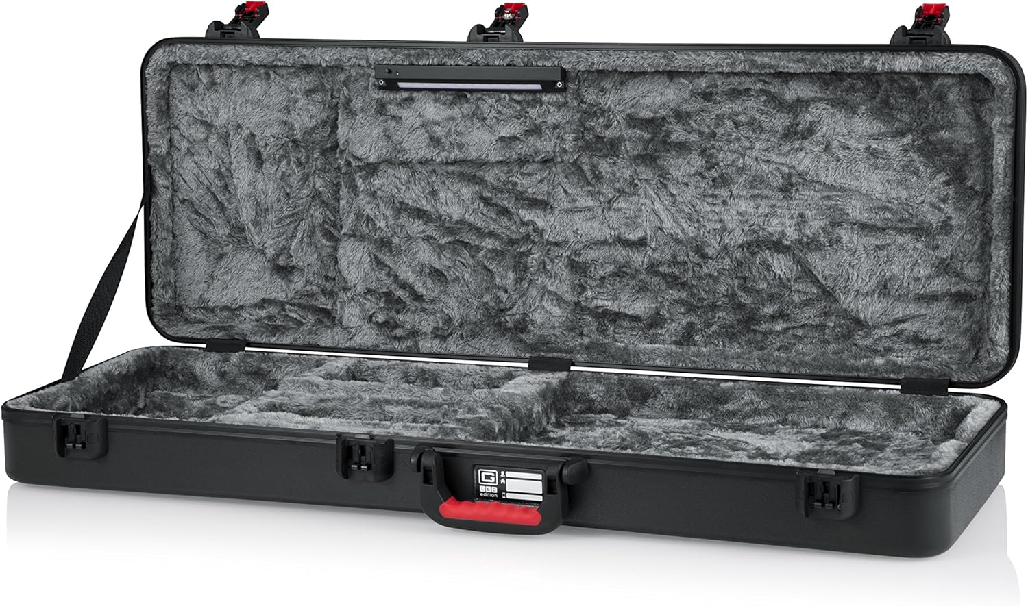 Review Product Gator Cases Molded Flight Case for Electric Guitar with Internal LED Lighting and TSA Approved Locking Latch (GTSA-GTRELEC-LED),Black 70% Off Discount Gator Cases Molded Flight Case for Electric Guitar with Internal LED Lighting and TSA Approved Locking Latch (GTSA-GTRELEC-LED),Black
