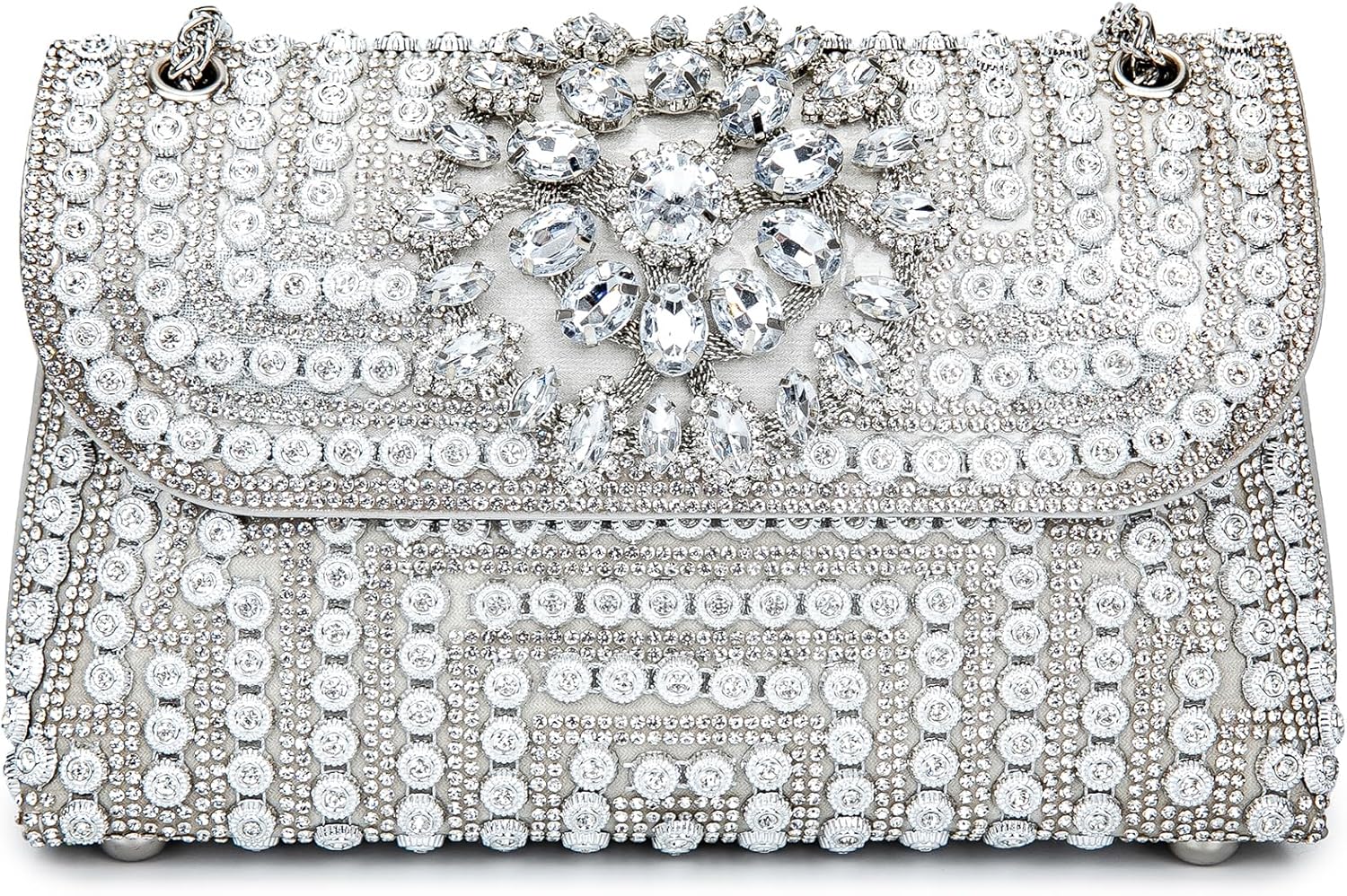 Women's Evening Handbags Rhinestone Purse Crystal Evening Clutch for Women Formal