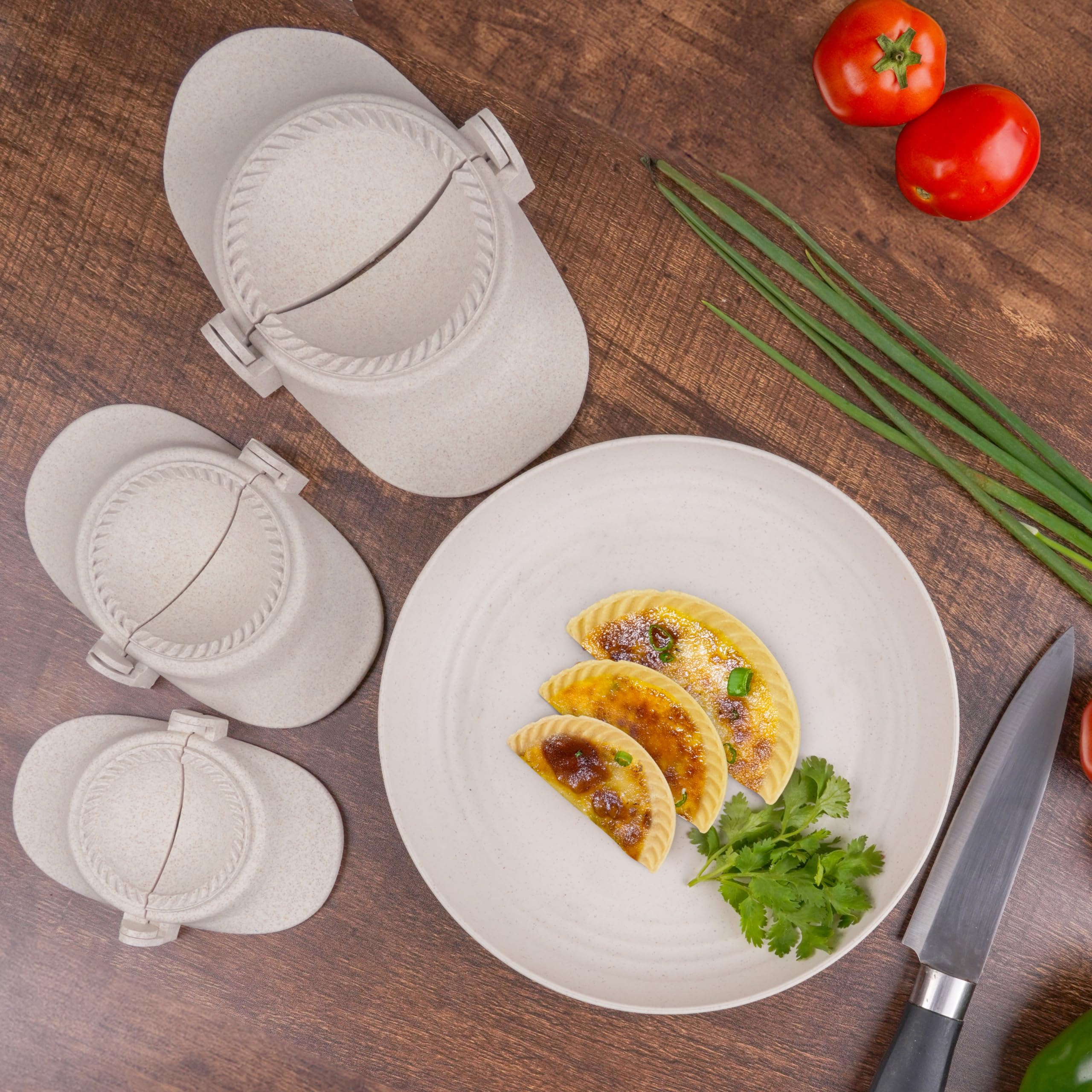 Ravioli Dumplingmaker, roestvrij staal, 8 stuks, ravioli, uitsteekvormpjes, steekzakken, vormer, roestvrij staal, knoedels, raviolivormer, set voor keuken, gereedschap, knoedels, ravioli