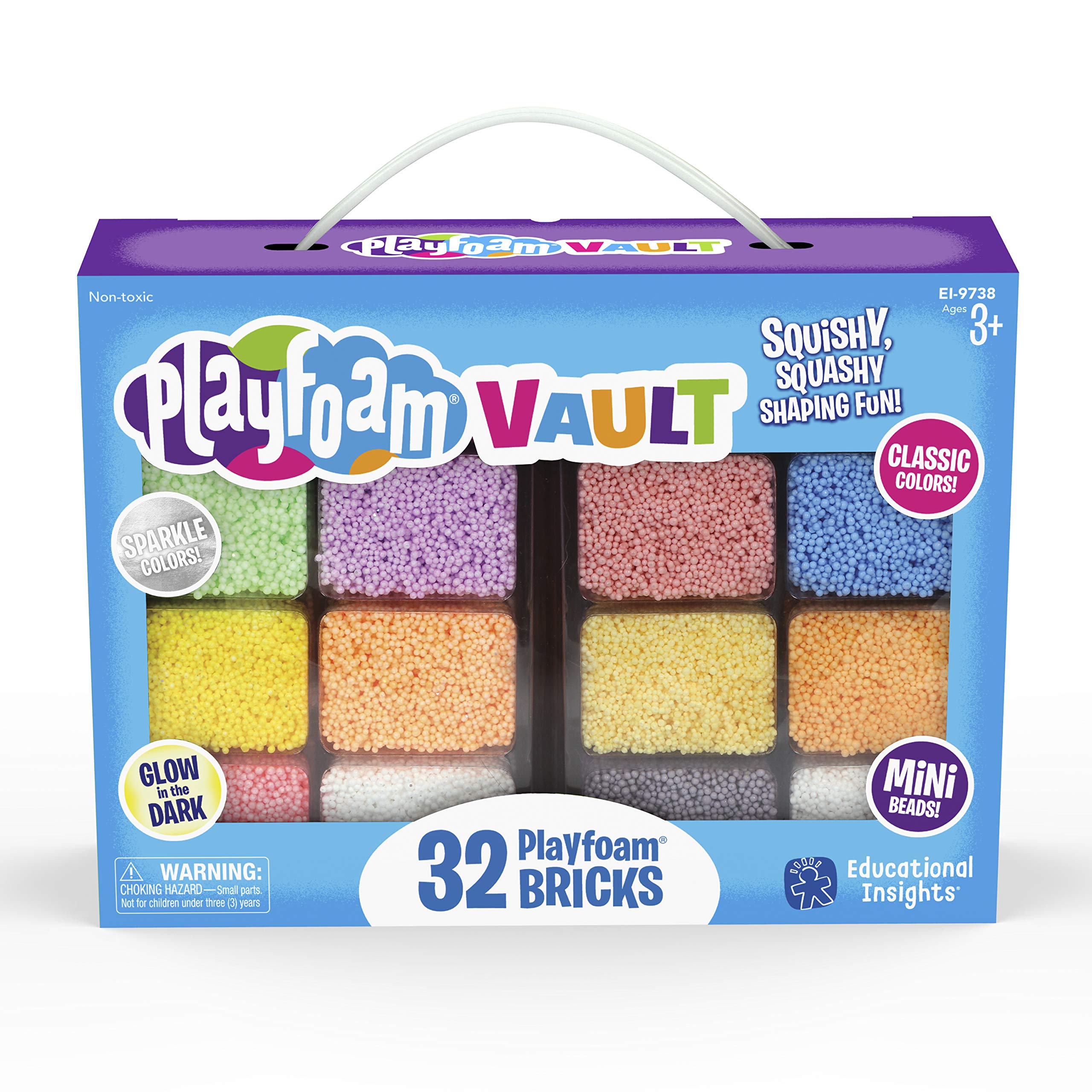 Buy Educational Ins Playfoam Vault 32 Playfoam Bricks NonToxic