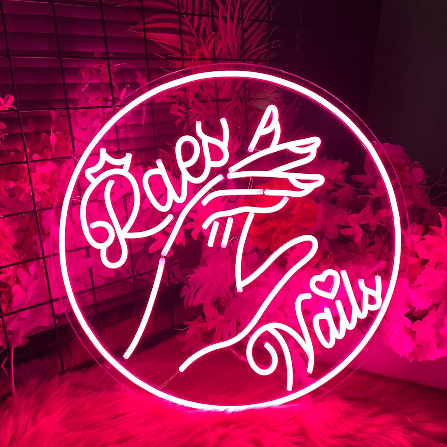 Custom Neon Signs for Wall Decor LED Personalized Neon Light Signs Bedroom Home Decor Wedding Birthday Party Decorations Bar Beauty Salon Store Logo Game Room Decor Neon Lights Gift for Women 3 LInes