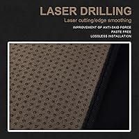 Vista 6 de SPEEDWOW Tapete para cubierta de tablero de instrumentos compatible con Dodge Ram 1500 2500 3500 2010-2018