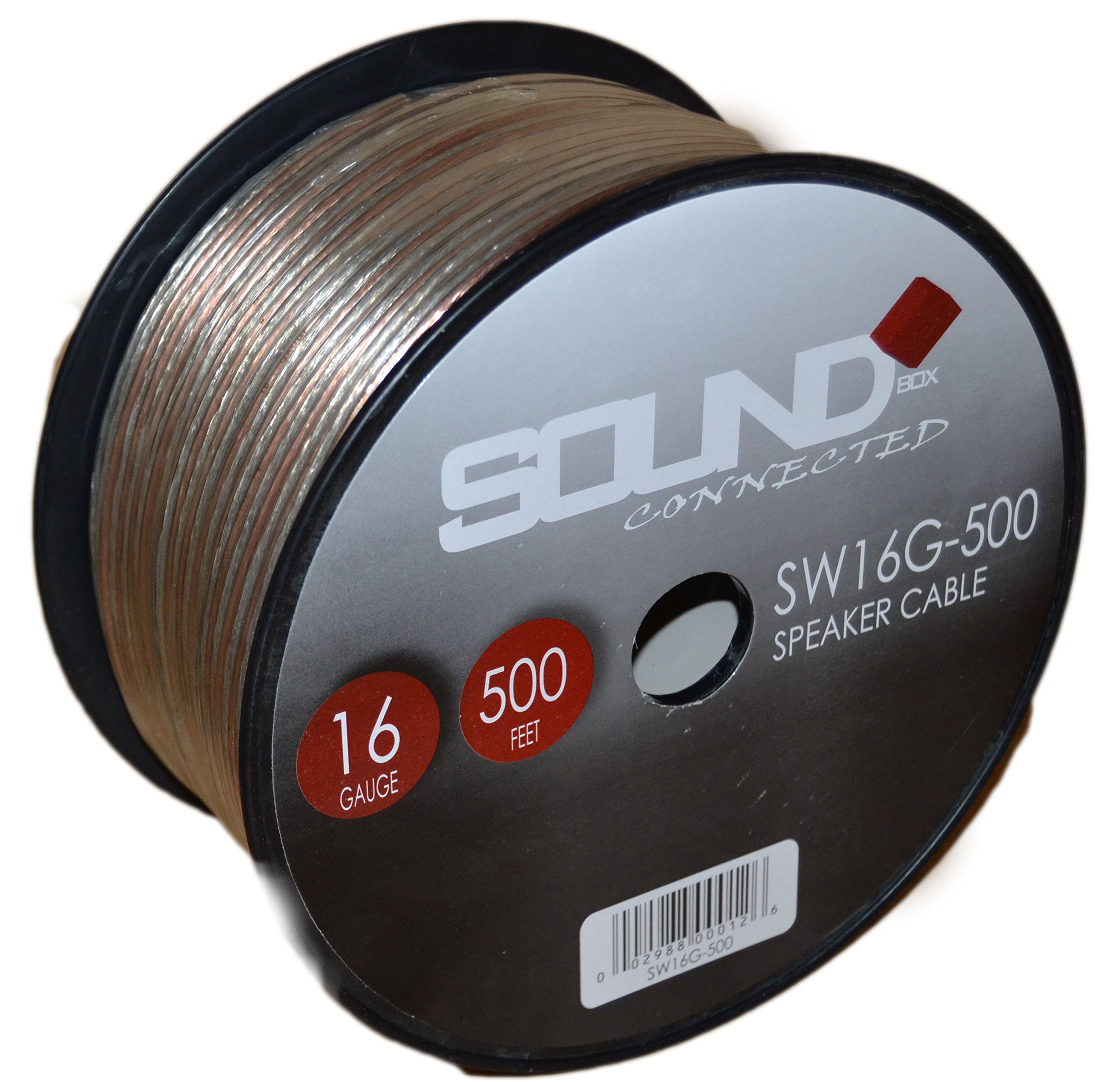 SoundBox Connected 16 Gauge 500' Speaker Wire Home/Car Spool