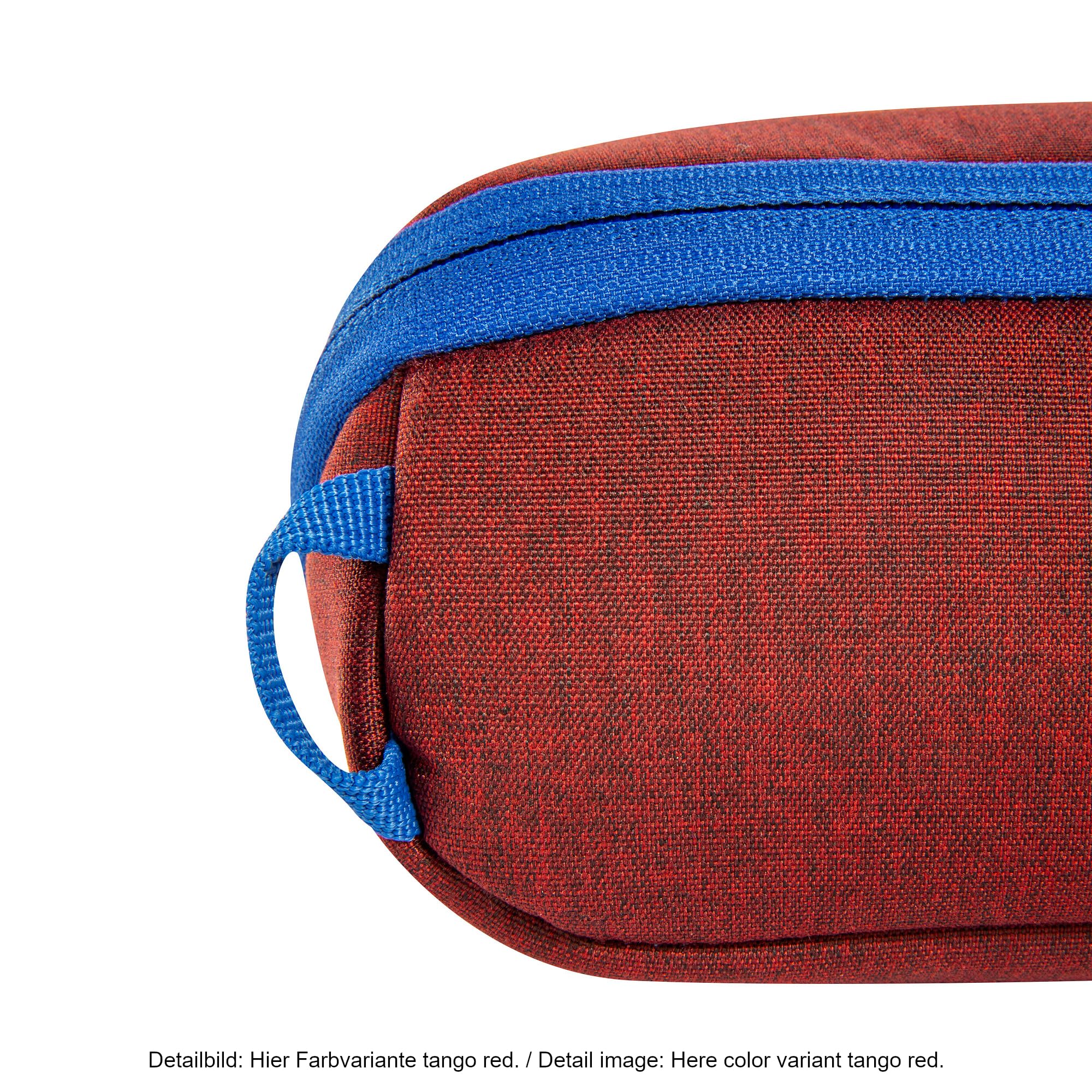Tatonka Kosmetyczka Square Zip Pouch S (1 l) – rozkładana torba na pranie z 2 kieszeniami siatkowymi na zamek błyskawiczny, bez PFC/PFS – 8 x 19 x 7 cm (granatowa)