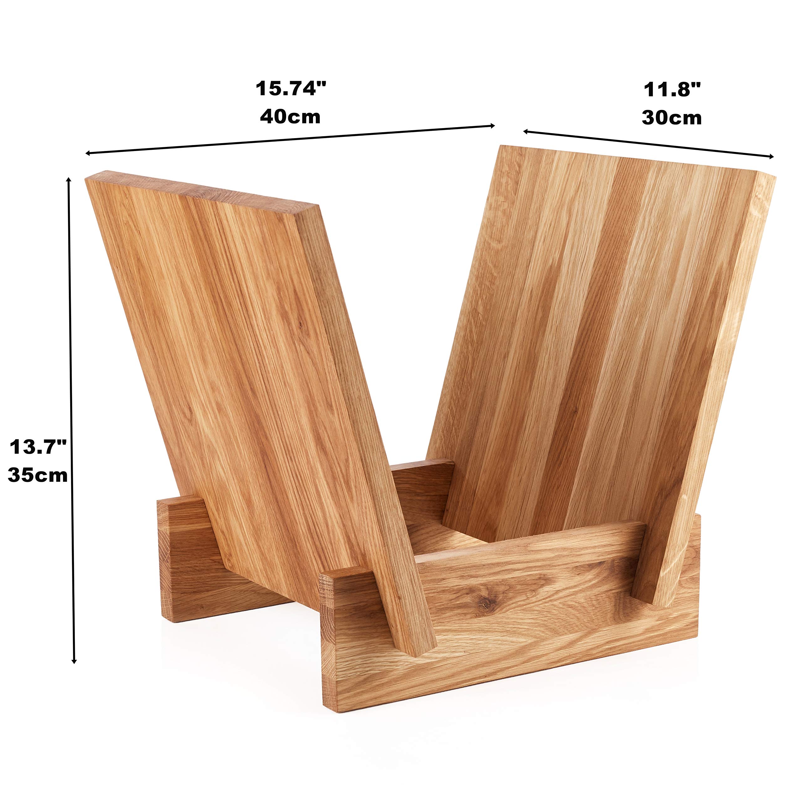 Rangement de disques vinyles, bois massif avec design haut de gamme, pour ranger et exposer jusqu'à 40 disques de 30,5 cm