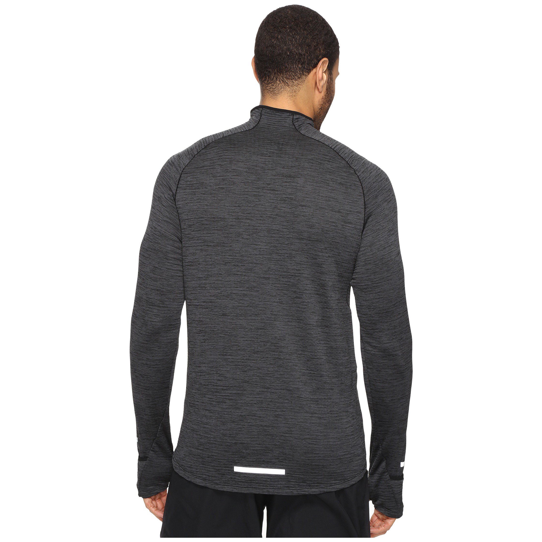 Nike Sphere Element Mens Long Sleeve Running Top Black Heather