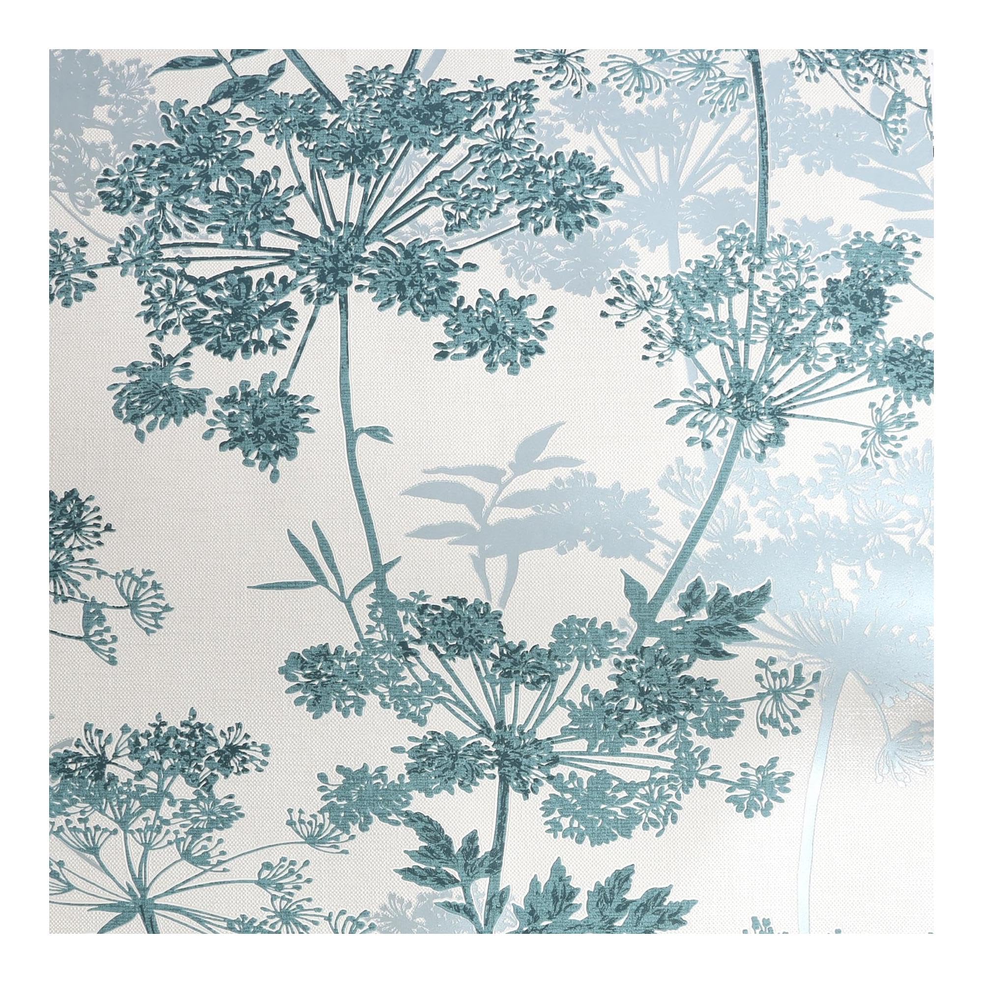 Superfresco Easy Teal Superfresco Meadow Floral Wallpaper | Blue | Eco-Friendly