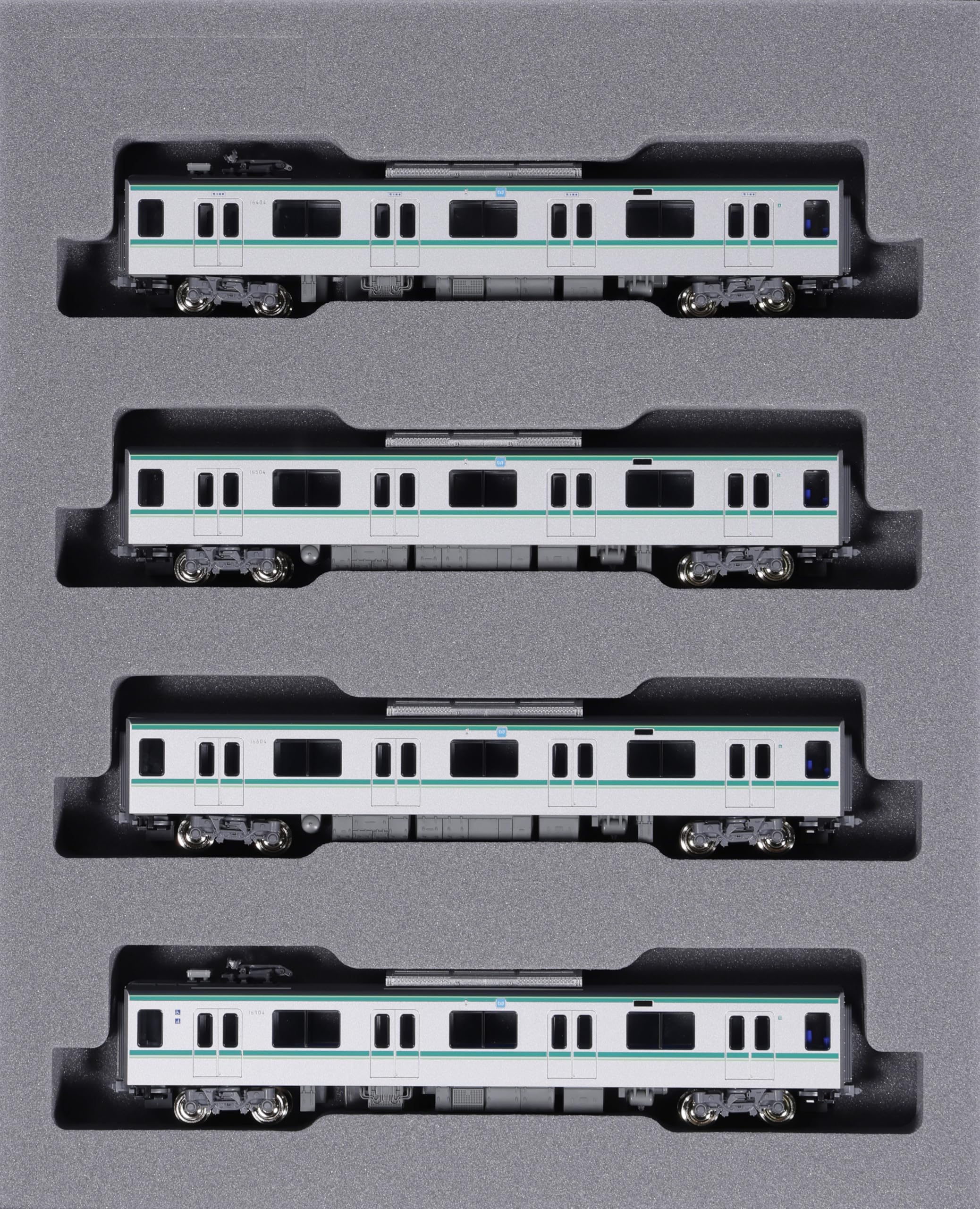 KATO 10-2004 N Spur Tokio Metro Chiyoda Linie 16000 Serie 1. Auto 4-Wagen Erweiterungsset Eisenbahn Modelleisenbahn