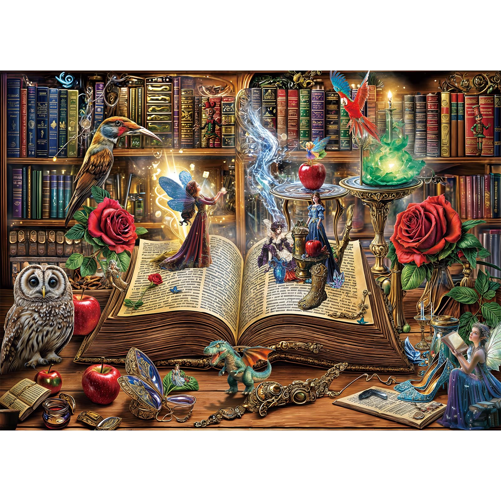 TangMosaic Magic Book Jigsaw Puzzles