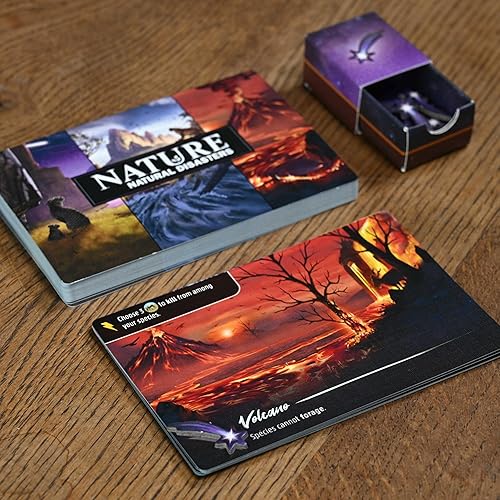 Miniatura 4 de Northstar Game Studio Nature - Juego de mesa Expansión Module 3 Natural Disasters  Adapta especies en un entorno cambiante  Juego de estrategia para
