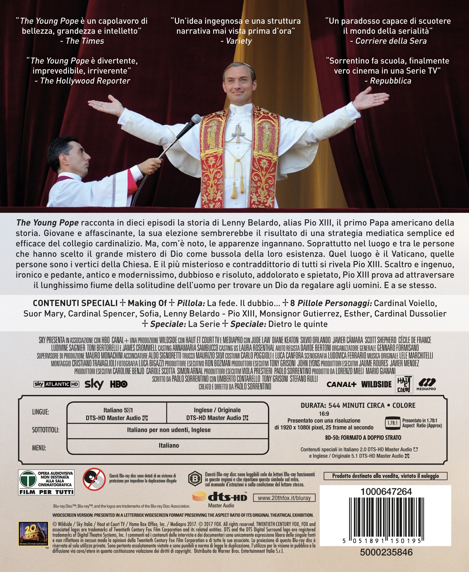 The Young Pope (4 Blu-Ray)