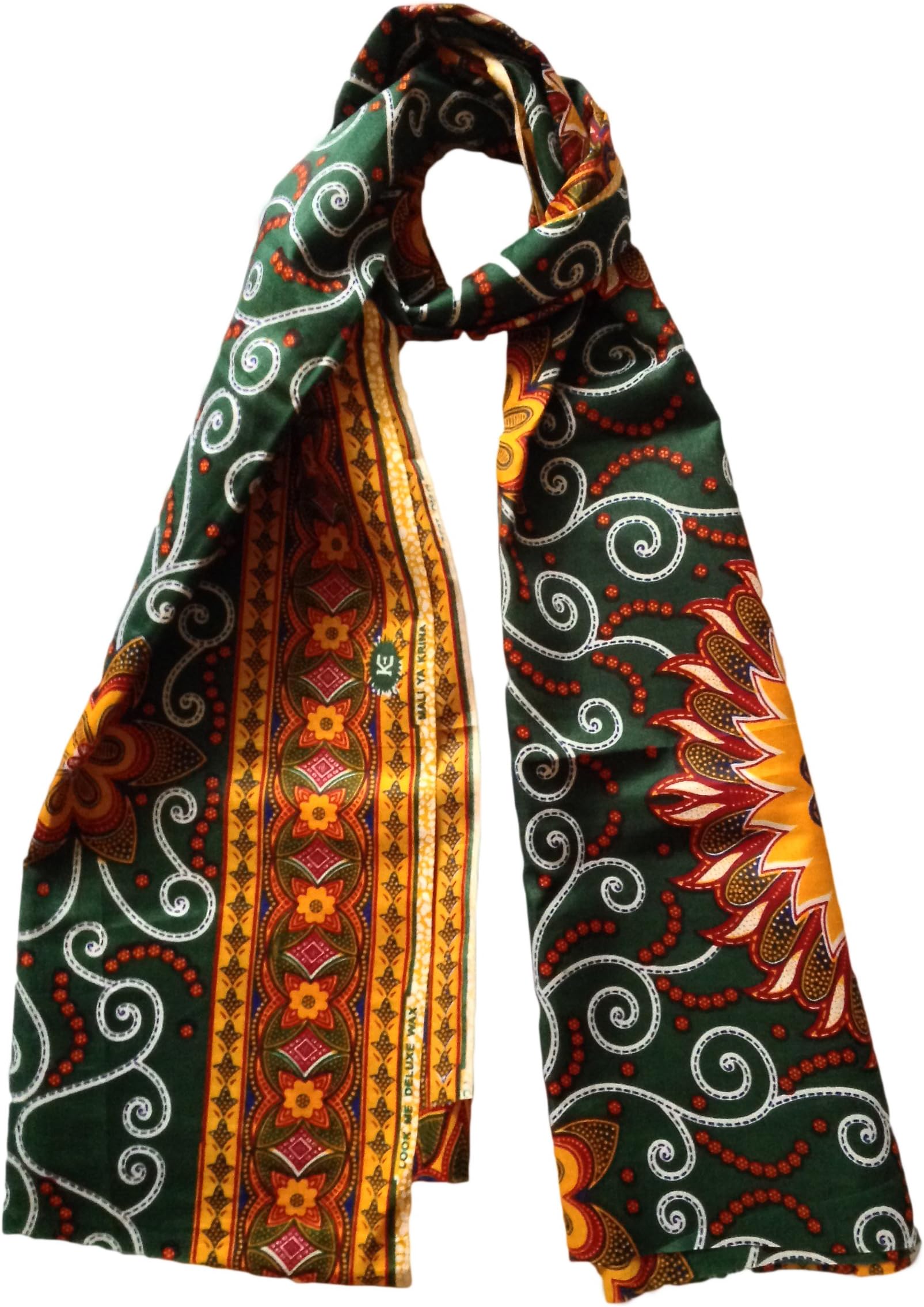 Kitenge Multi-use Kitenge Fabric Wrap One Size Multicolor