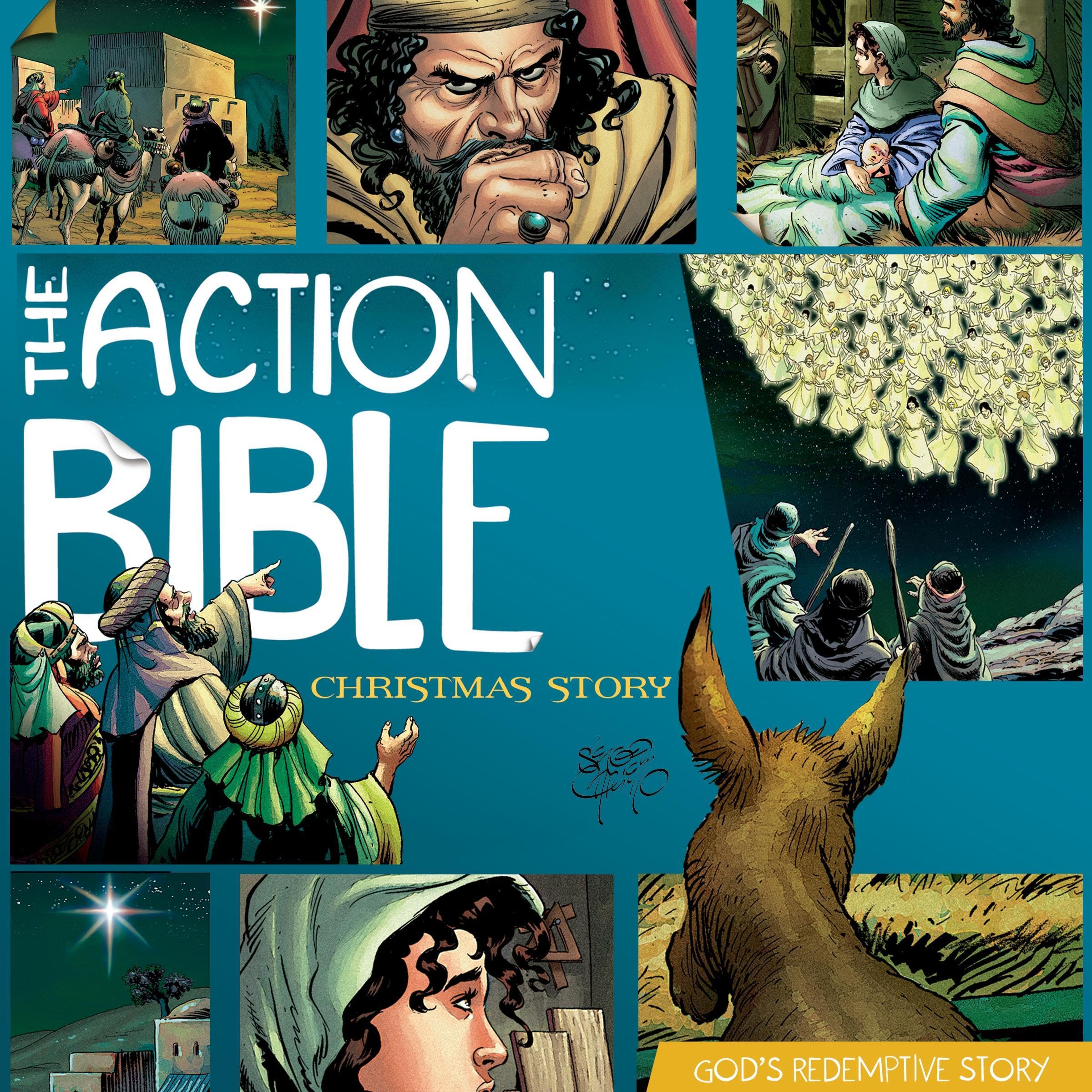 Cover art for The Action Bible Audio Christmas