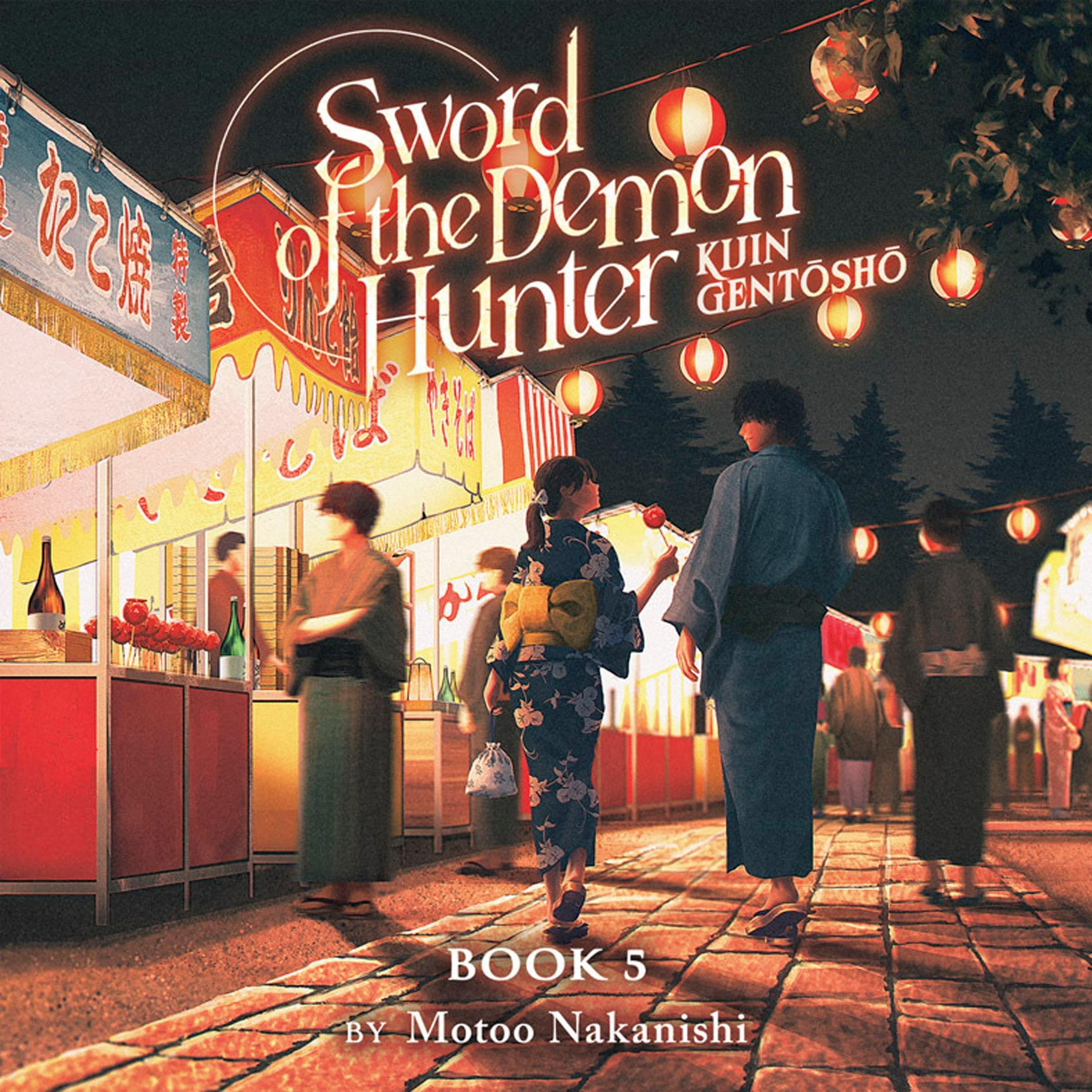 Cover art for Sword of the Demon Hunter: Kijin Gentosho (Light Novel) Vol. 5