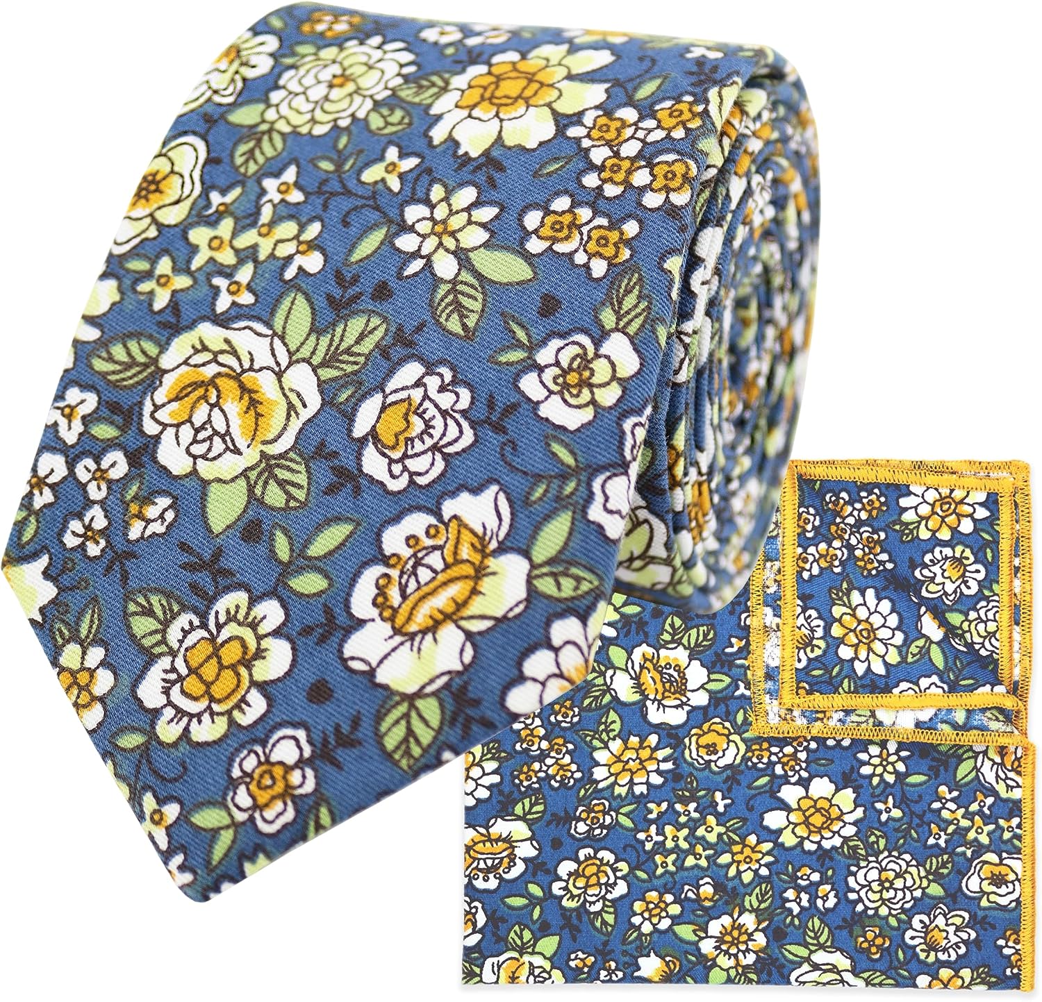 Polka Dot and Paisley Pocket Square Set | In stock