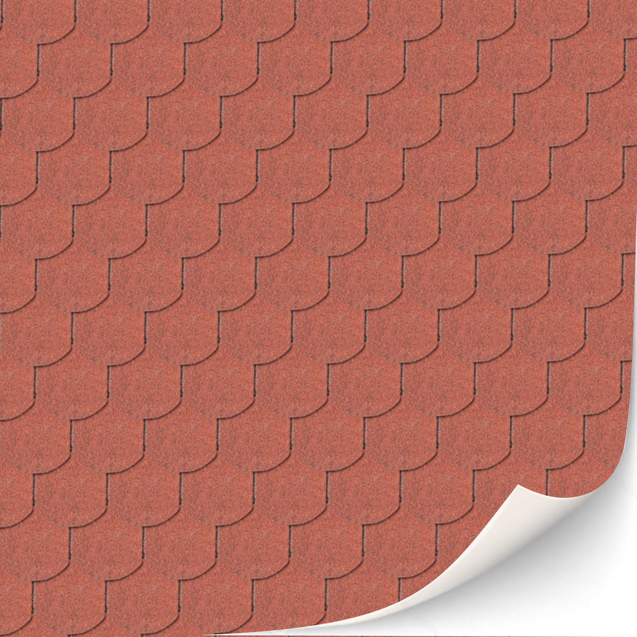 3 Fogli Di Tegole Giocattolo Autoadesive Per La Casa Delle Bambole, Scala 1:12 (Tegole Di Cartone Per Tetto)-image