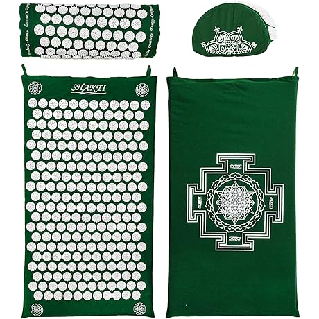 Sakti Agro ShaktiMat Acupressure Mat and Pillow Set Original Level