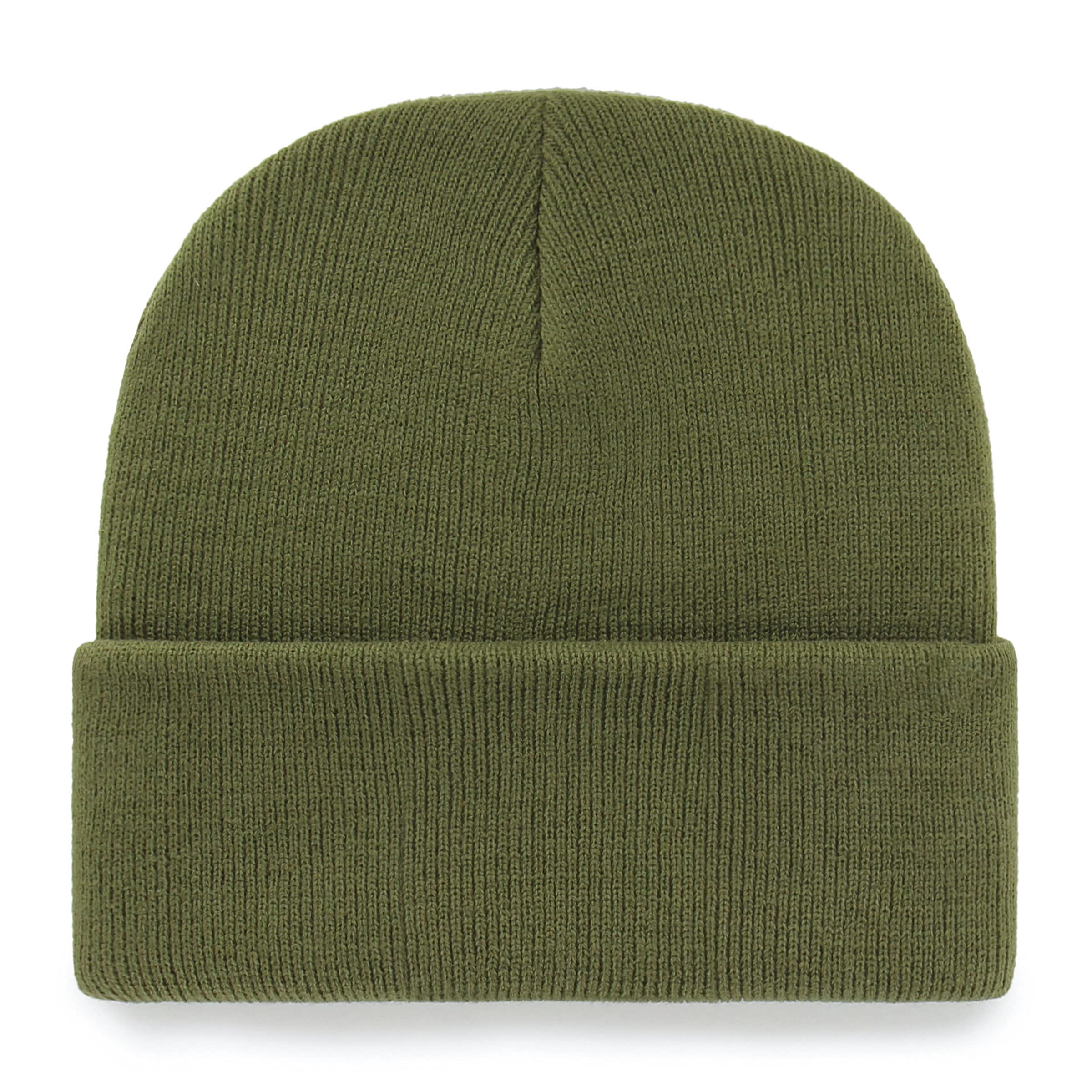 '47 MLB New York Yankees Haymaker Cuff Knit Unisex Beenie, White Logo, Colour