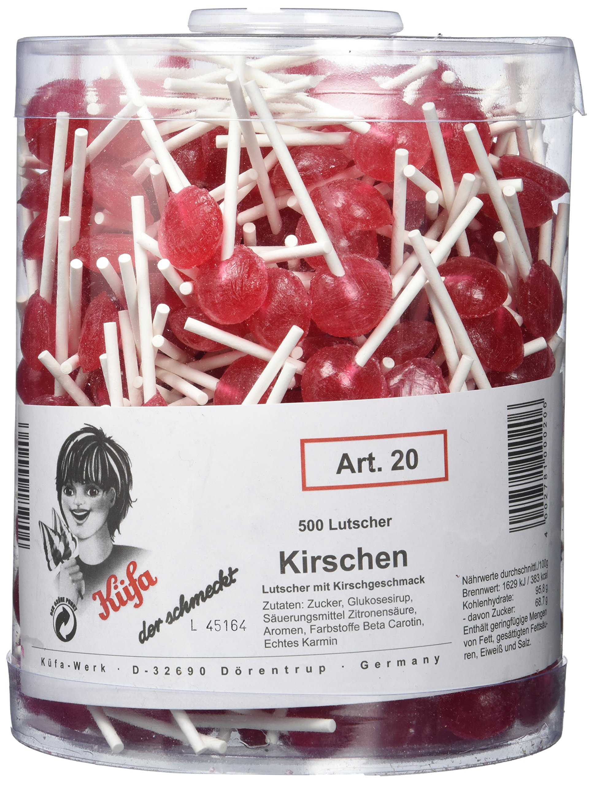 Küfa Kirschen Frucht, 1er Pack (1 x 500 Stück)