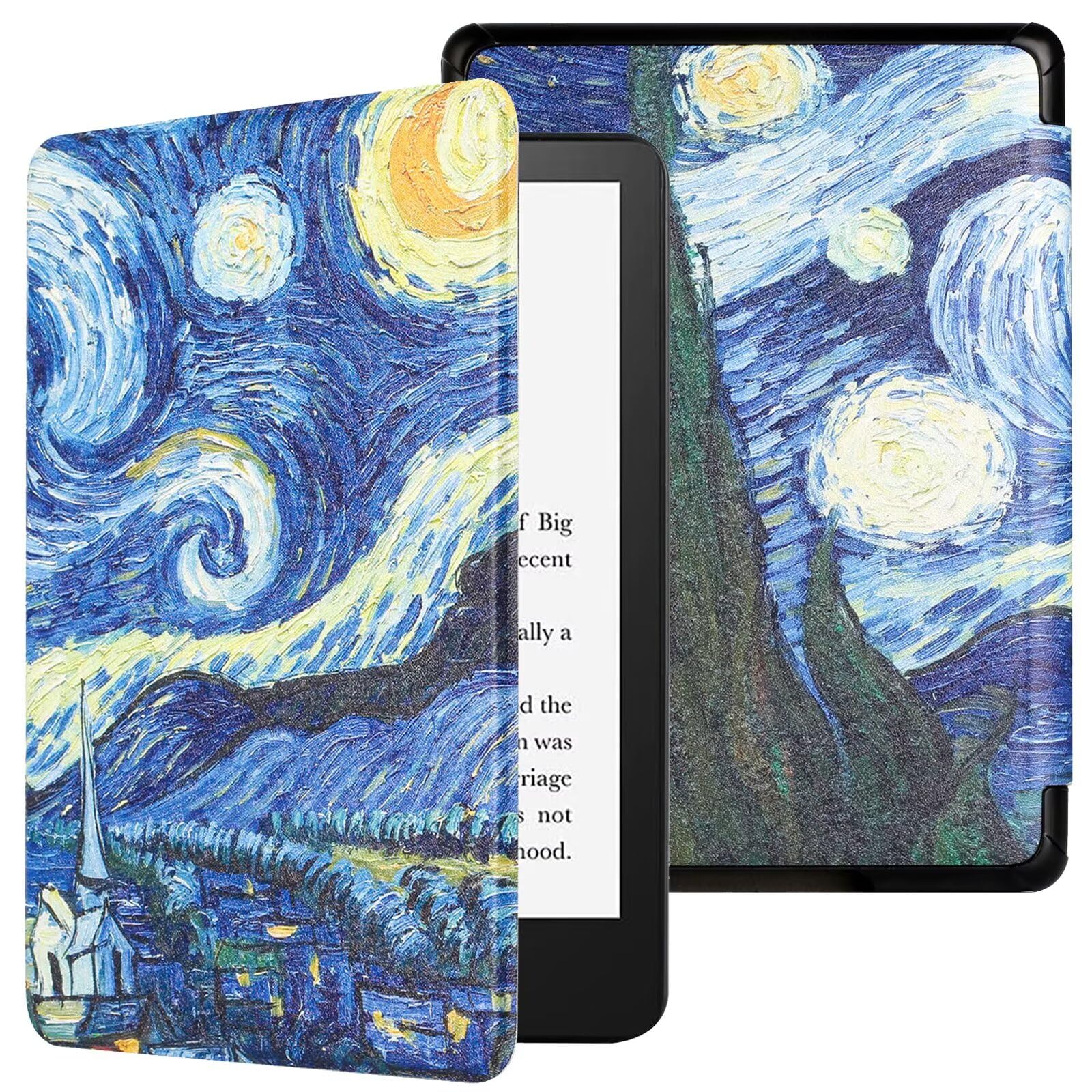MOKASE Case Compatible with 6" Kindle Paperwhite (Fits 2012,2013,2015,2016 Version), Model NO: EY21 / DP75SDI, PU Leather Hard Case Protective Case Cover with Smart Wake/Sleep Funtion, Mint — view 41