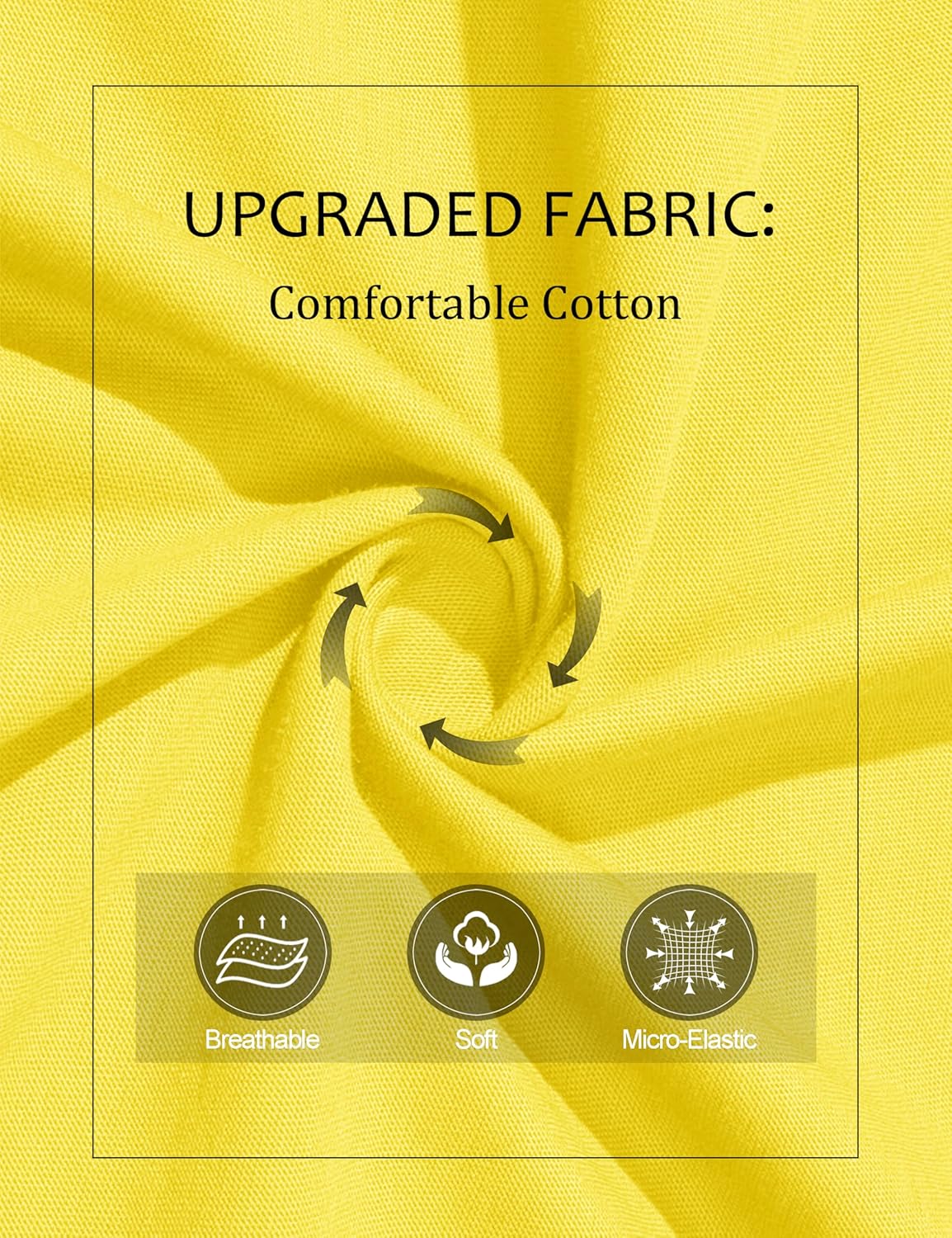 MAGCOMSEN Women's Long Sleeve Shirts V Neck Cotton Basic Tee Soft Breathable Casual Tops Cassic-Fit T-Shirt - Image 5