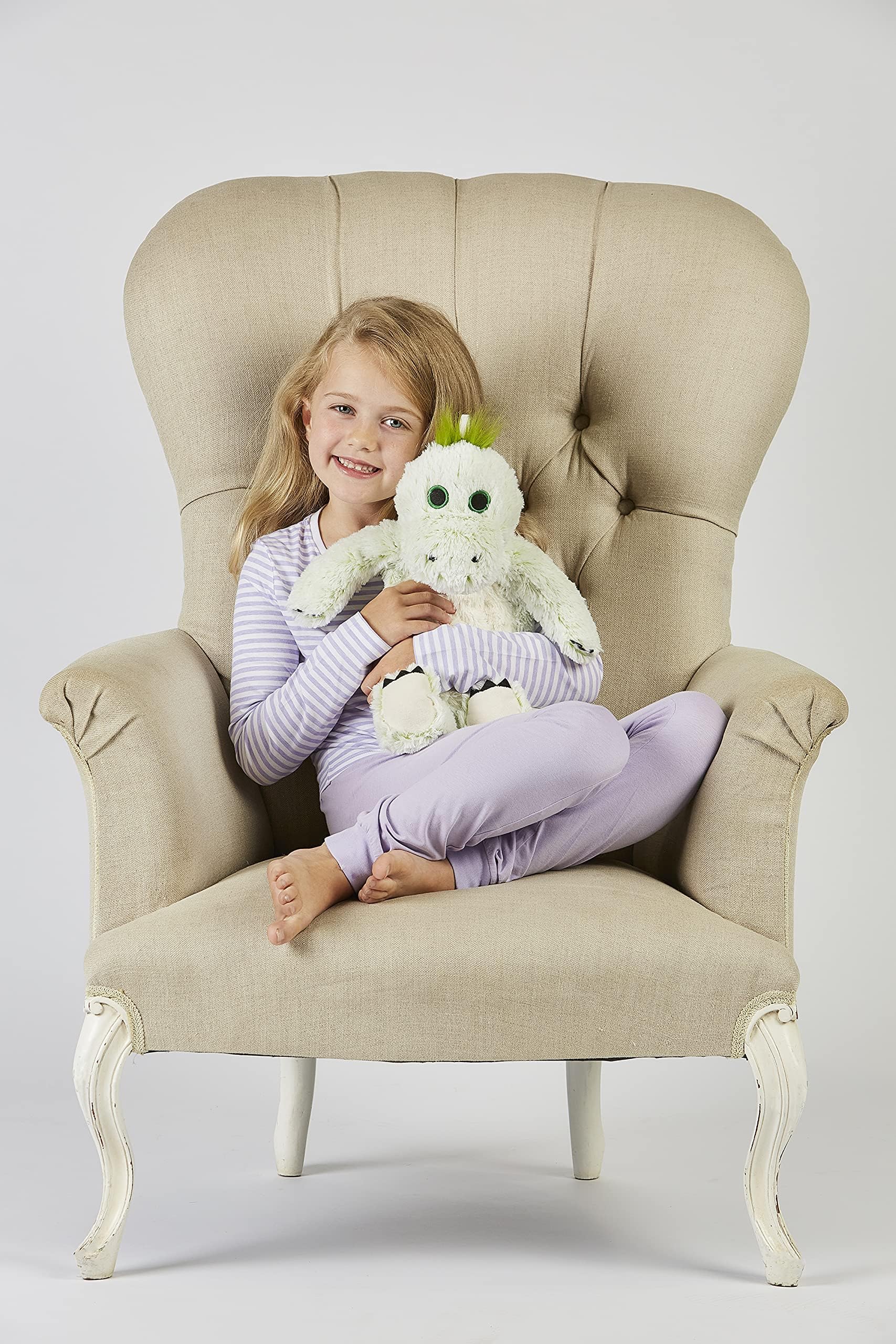 Warmies Marshmallow Dinosaur Hot Water Bottle Green, 0.36499999999999999 kg
