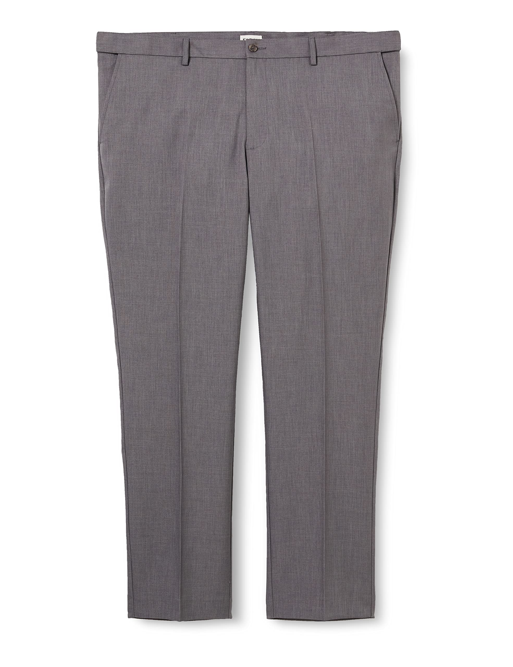 Farah Classic Men's Roachman Trousers, Grey (Storm 058), 44W 33L UK