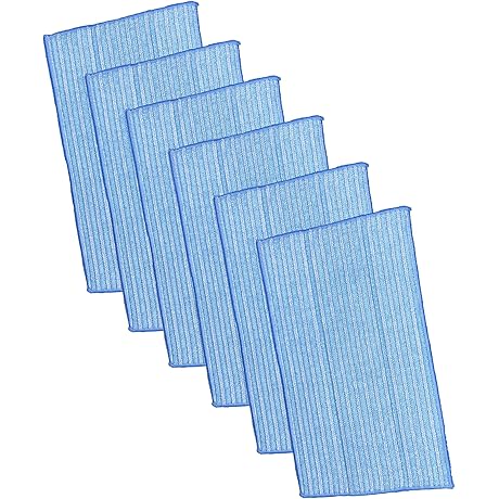 6 Pcs Ultra-Microfiber Steam Cleaning Pads for Your HAAN
