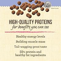 Vista 5 de Merrick Lil' Plates - Alimento seco prémium para cachorros sin cereales, para perros pequeños, croquetas de pollo real y batata, bolsa de 12.0 libras