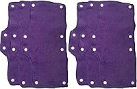 Vista 14 de Banda de sudor beige para casco de terciopelo lavable, forro de algodón de rizo NAEE a presión (6 piezas)