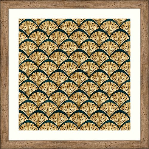 Amanti Art Lienzo decorativo para pared, 36 x 36 pulgadas, colección Bar Gatsby H de Grace Popp, arte abstracto para pared, decoración vintage,