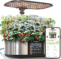 Vista 10 de Sistema de cultivo hidropónico LetPot LPH-SE, kit de jardín de hierbas inteligente de 12 cápsulas para interior, jardín interior, controlado por APP