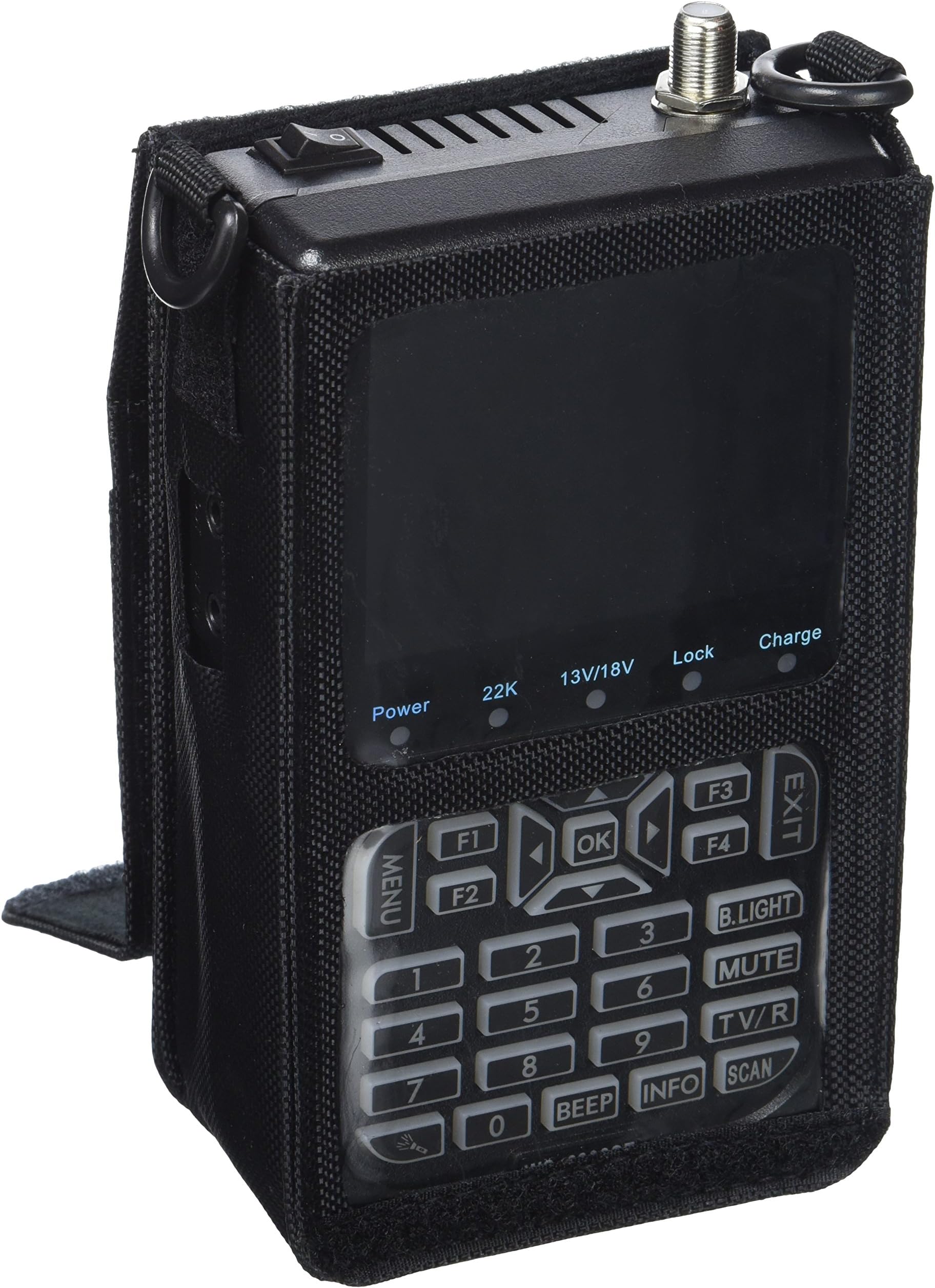 Satlink WS6908 Satellite Finder for TV - Black