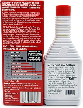 Lubegard 98602 Flush & Protect Performance Pack for Automatic Transmissions
