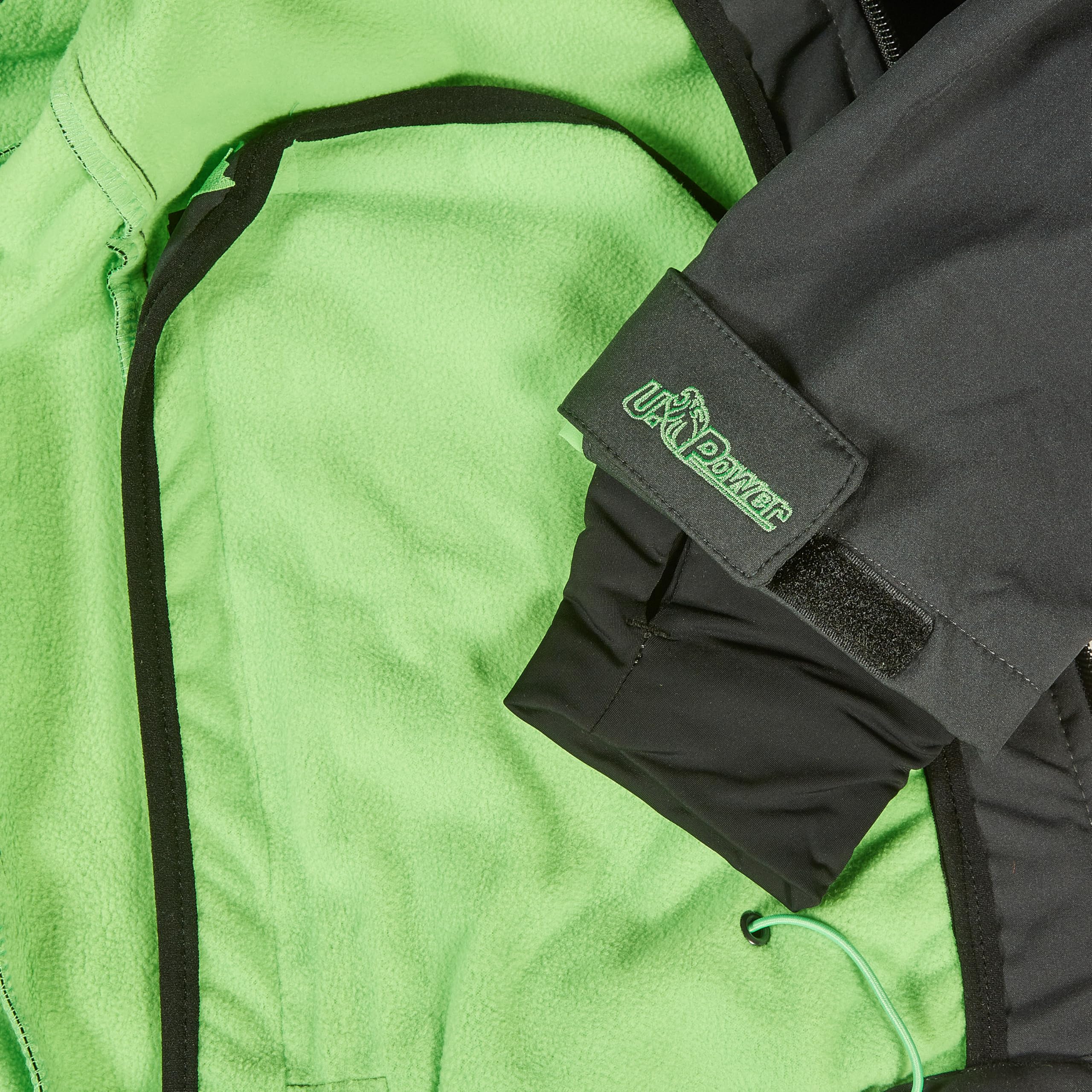 U-Power SPACE, Giacca Softshell, con Cappuccio Staccabile, Tasche Ampie, Full Zip, Antivento, Impermeabile, Tessuto Resistente, Confortevole