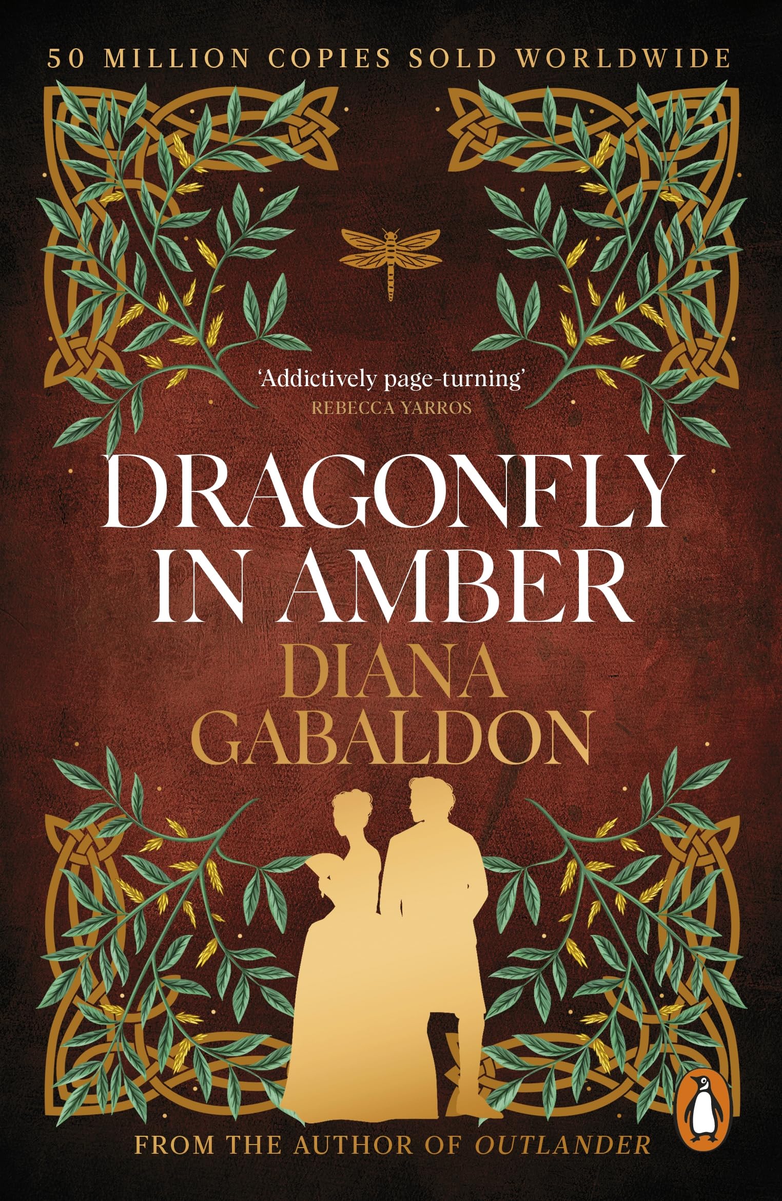 Dragonfly In Amber (Outlander 2) by Diana Gabaldon (Paperback Book)