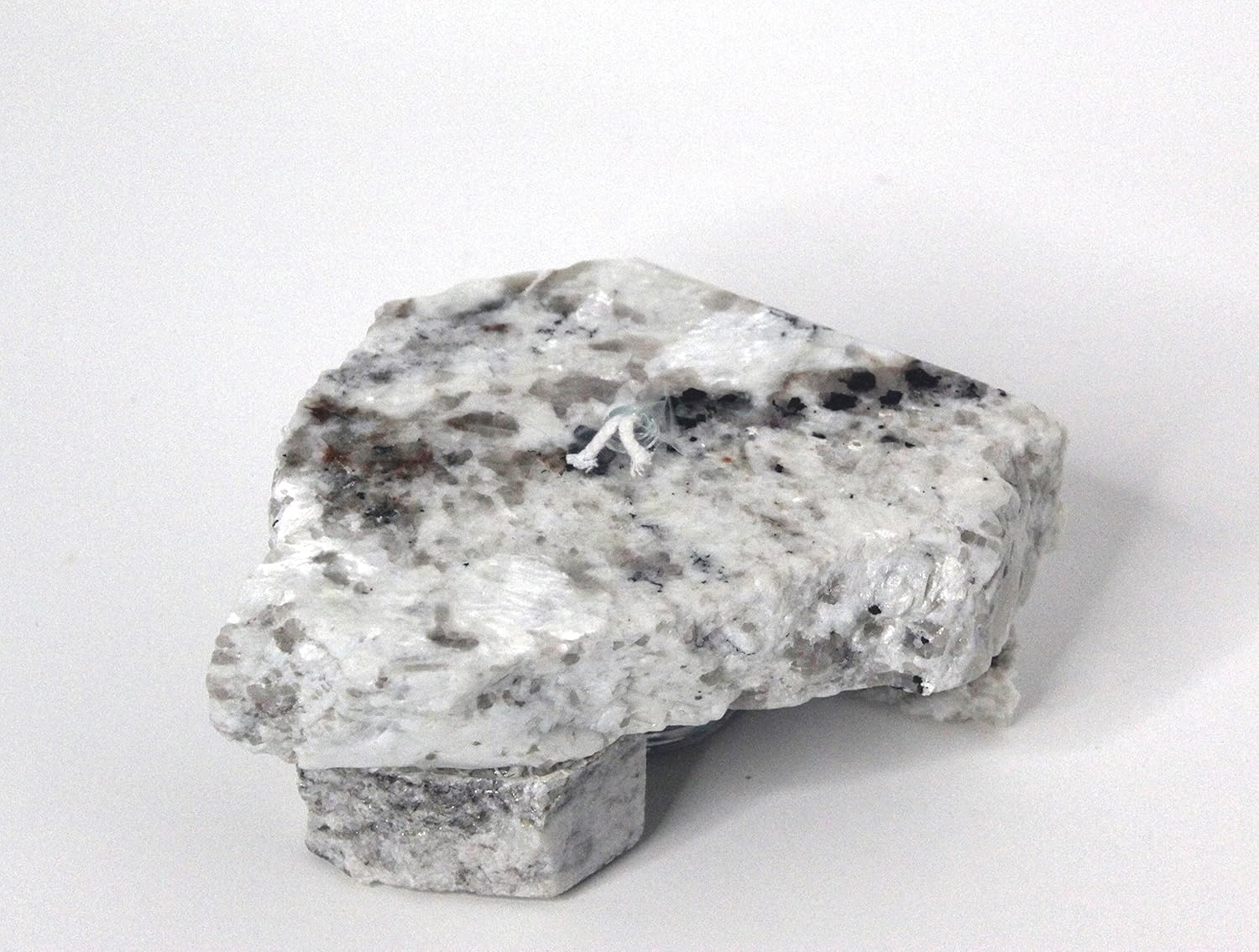 Coast Granite Creations | Unique 1 Wick Granite Oil Candles | Handmade from Repurposed Granite Remnants | Great for Living Room, Kitchen, Patio | Great Gift Idea!