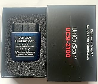 Unicarscan UCSI-2100 Bluetooth OBD Adapter