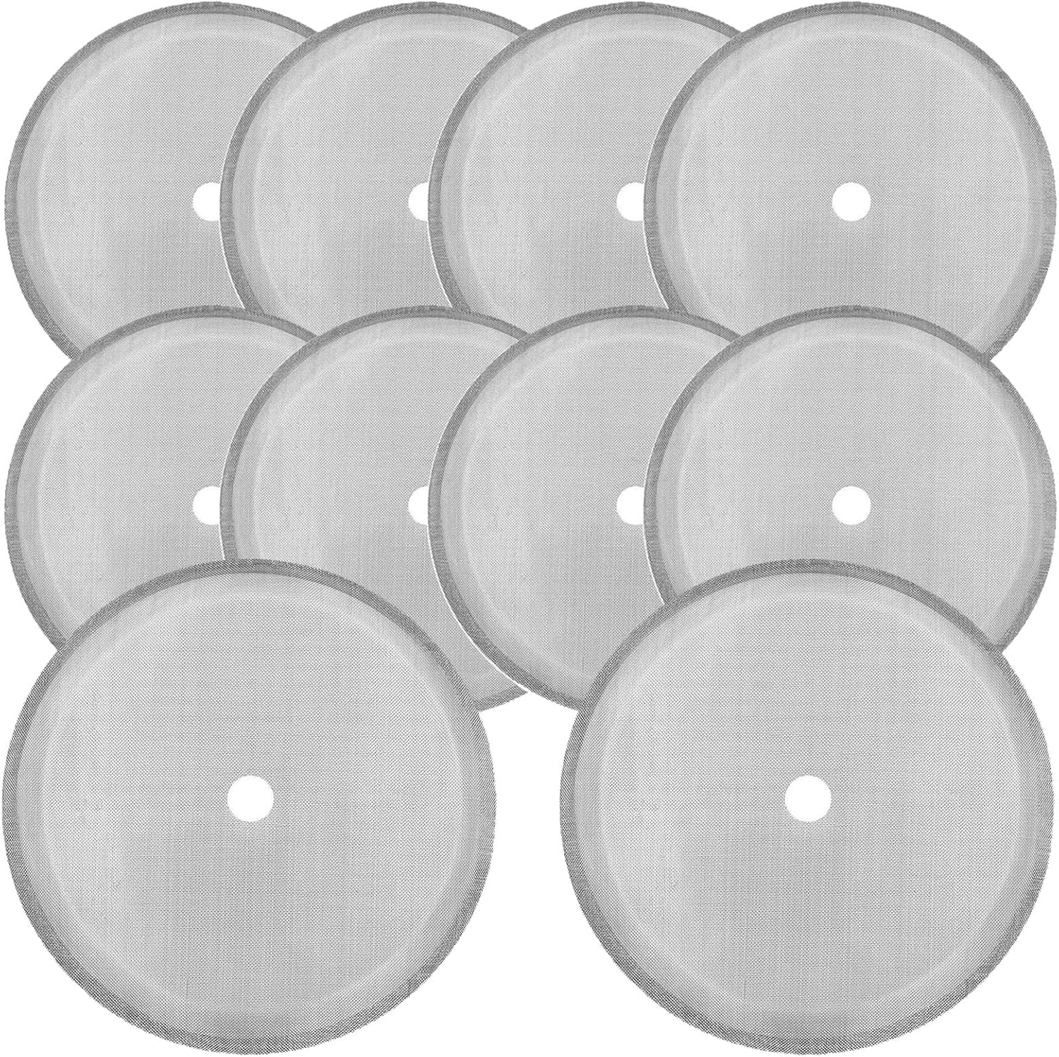 10PCS Cafetiere Filter Mesh, French Press Replacement, Reusable Mesh