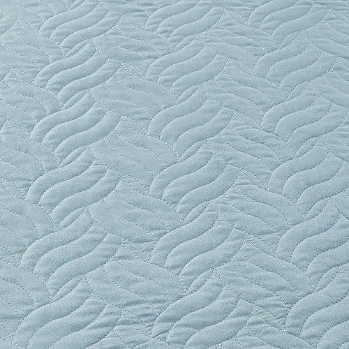 Miniatura 56 de Love's cabin - Juego de edredón tamaño King, color marrón, colcha de verano, microfibra ligera, estilo moderno de monedas, para todas