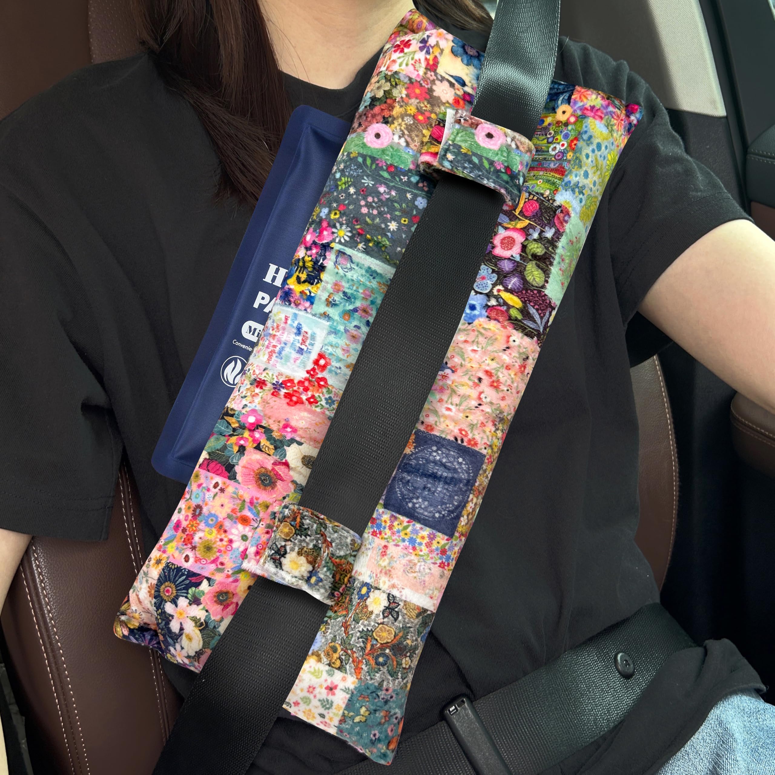 Mastectomy Pillow,Post Heart Surgery Seatbelt Pillow,hysterectomy recovery,c section Recovery,Insert Icebags Pockets chemo port pillow,Pacemaker Seatbelt Protection,Great Breast Cancer Gifts for Women
