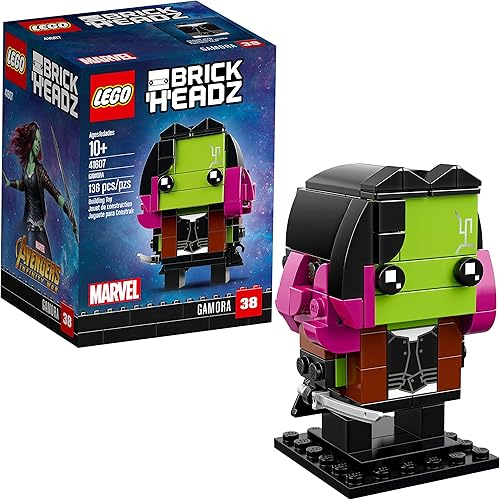 LEGO BrickHeadz Gamora 41607 Kit de construcción (136 piezas)