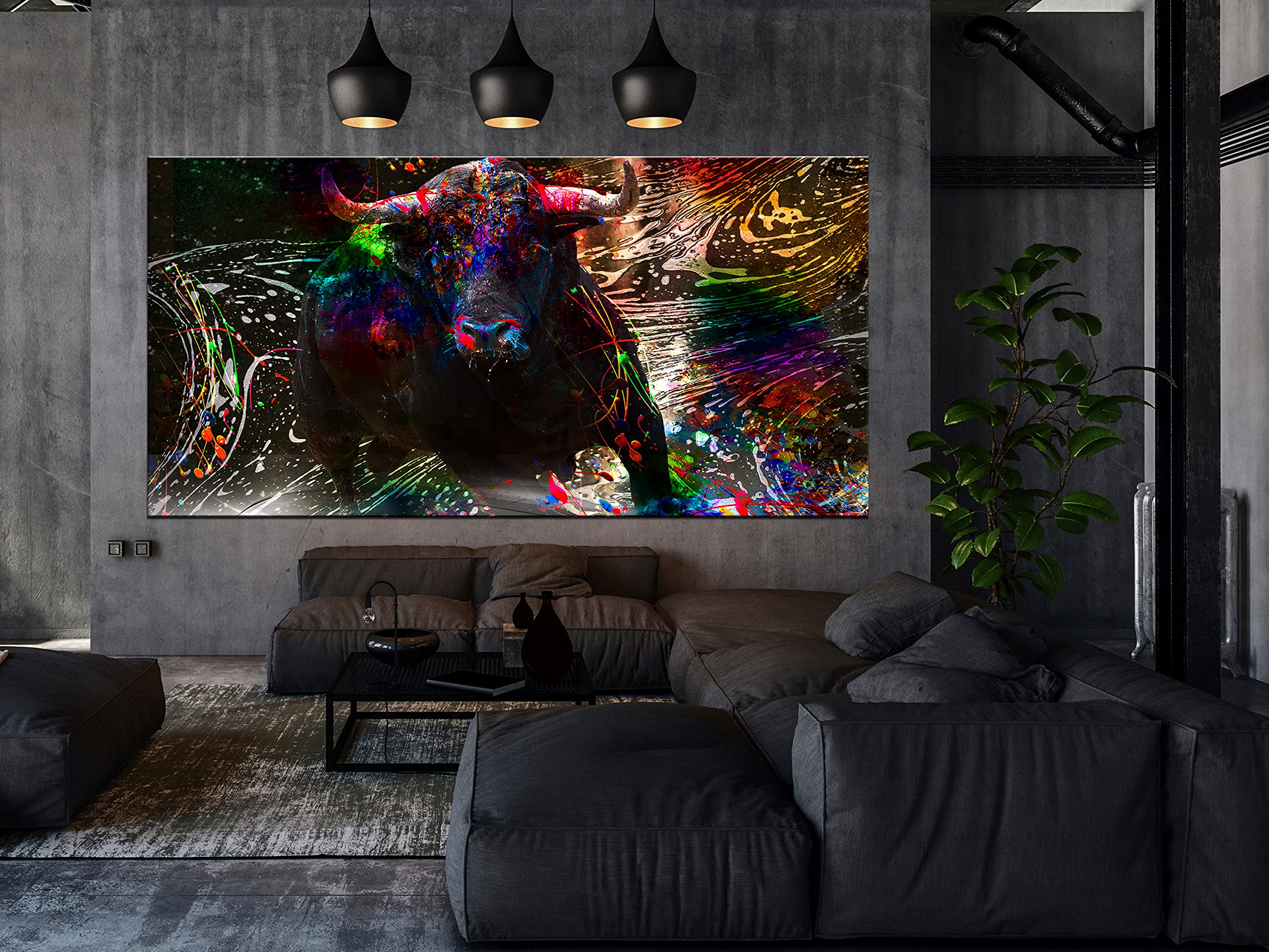 murando Cuadro Mega XXXL Animales 200x100 cm Cuadro en Lienzo en Tamano XXL